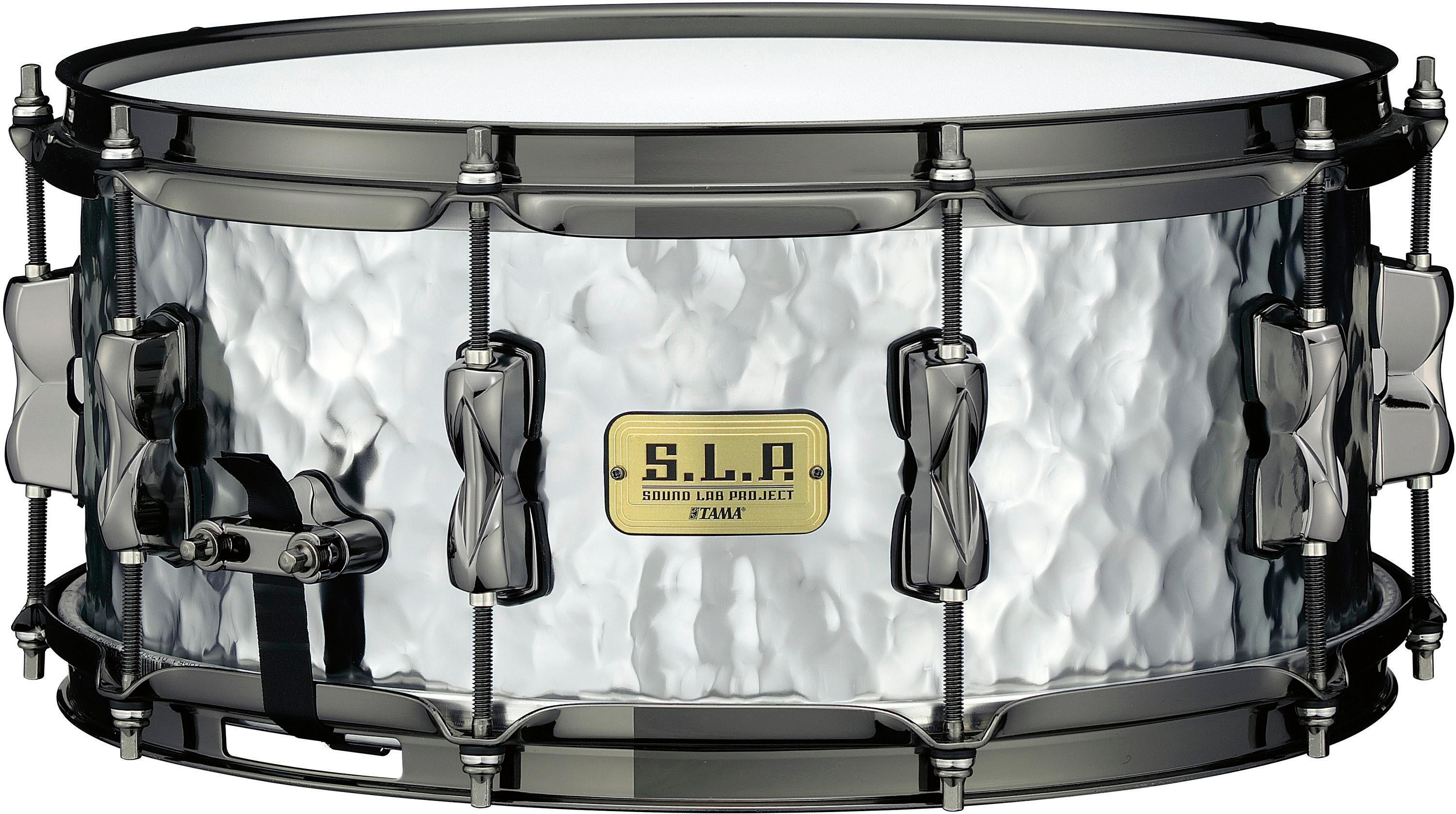 Tama S.L.P. Expressive Hammered Steel Snare Drum - 6 x 14 inch 