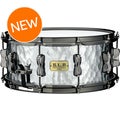Photo of Tama S.L.P. Expressive Hammered Steel Snare Drum - 6 x 14 inch - Glossy Finish with Black Nickel Hardware
