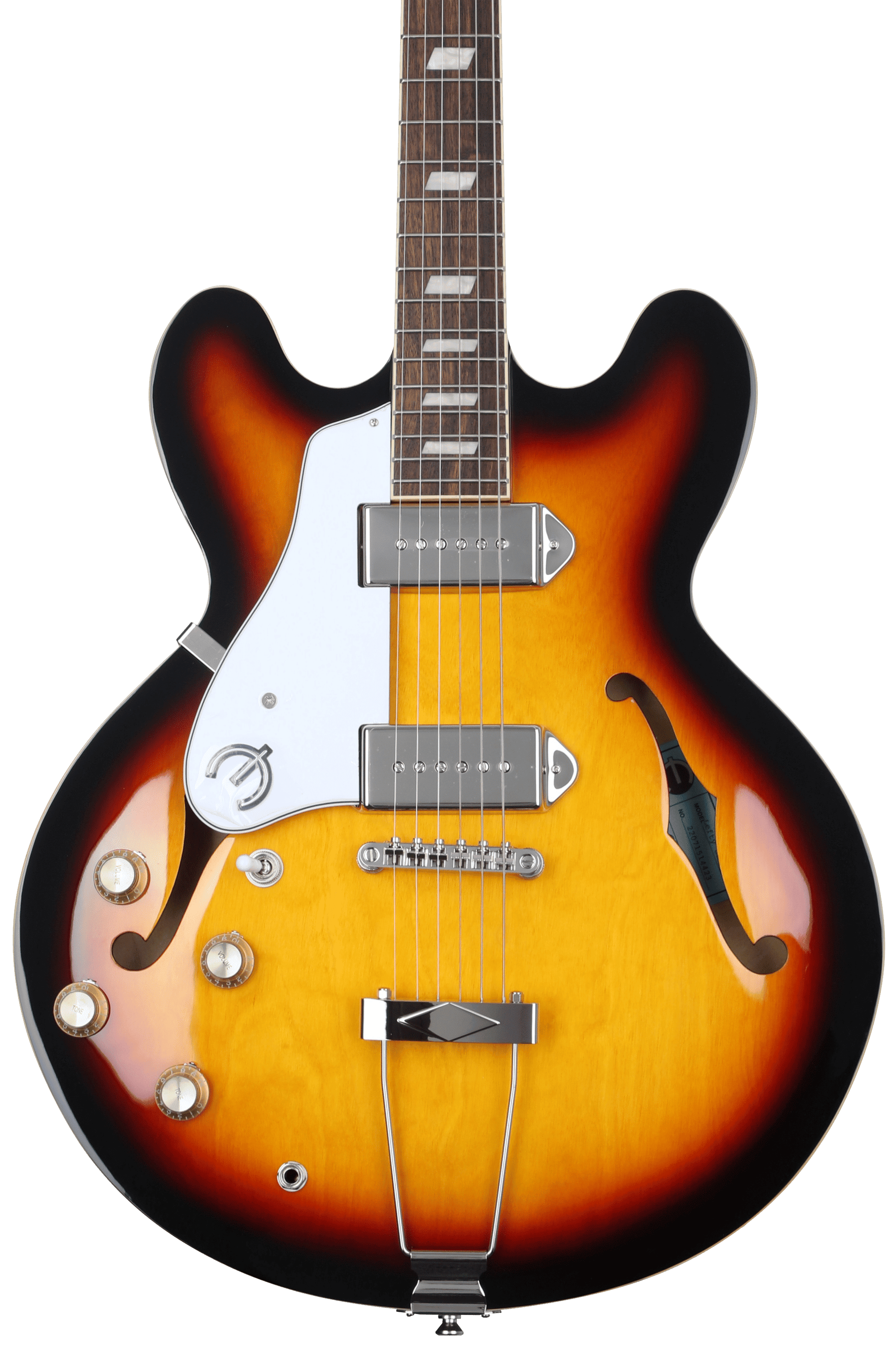 Epiphone Casino Vintage Sunburst Electric Guitar with Gig
