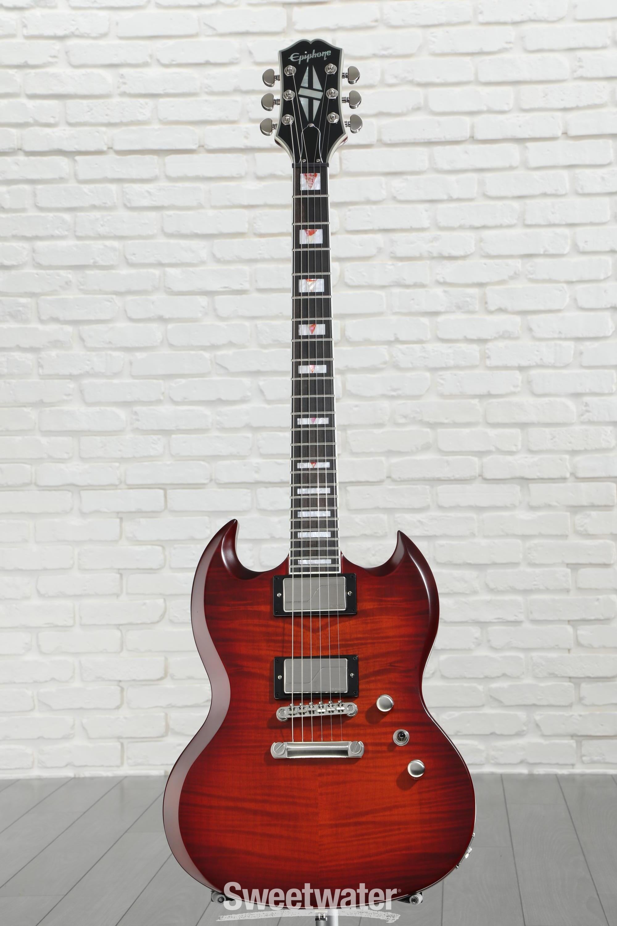 エピフォンsg Epiphone SG Prophecy Electric Guitar Aged Bengal Tiger Burst