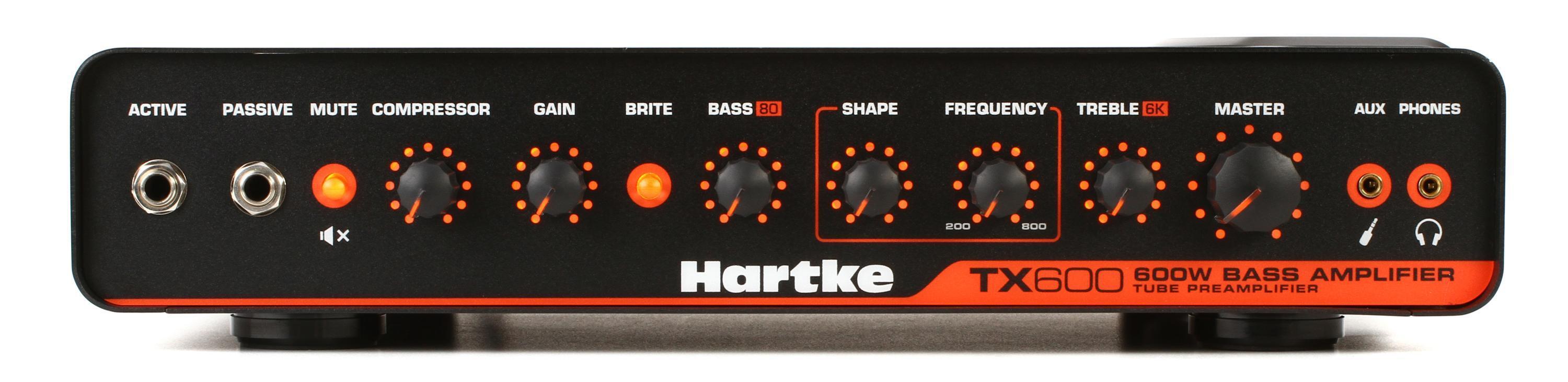 Hartke TX600 - 600W Lightweight Bass Head Reviews | Sweetwater