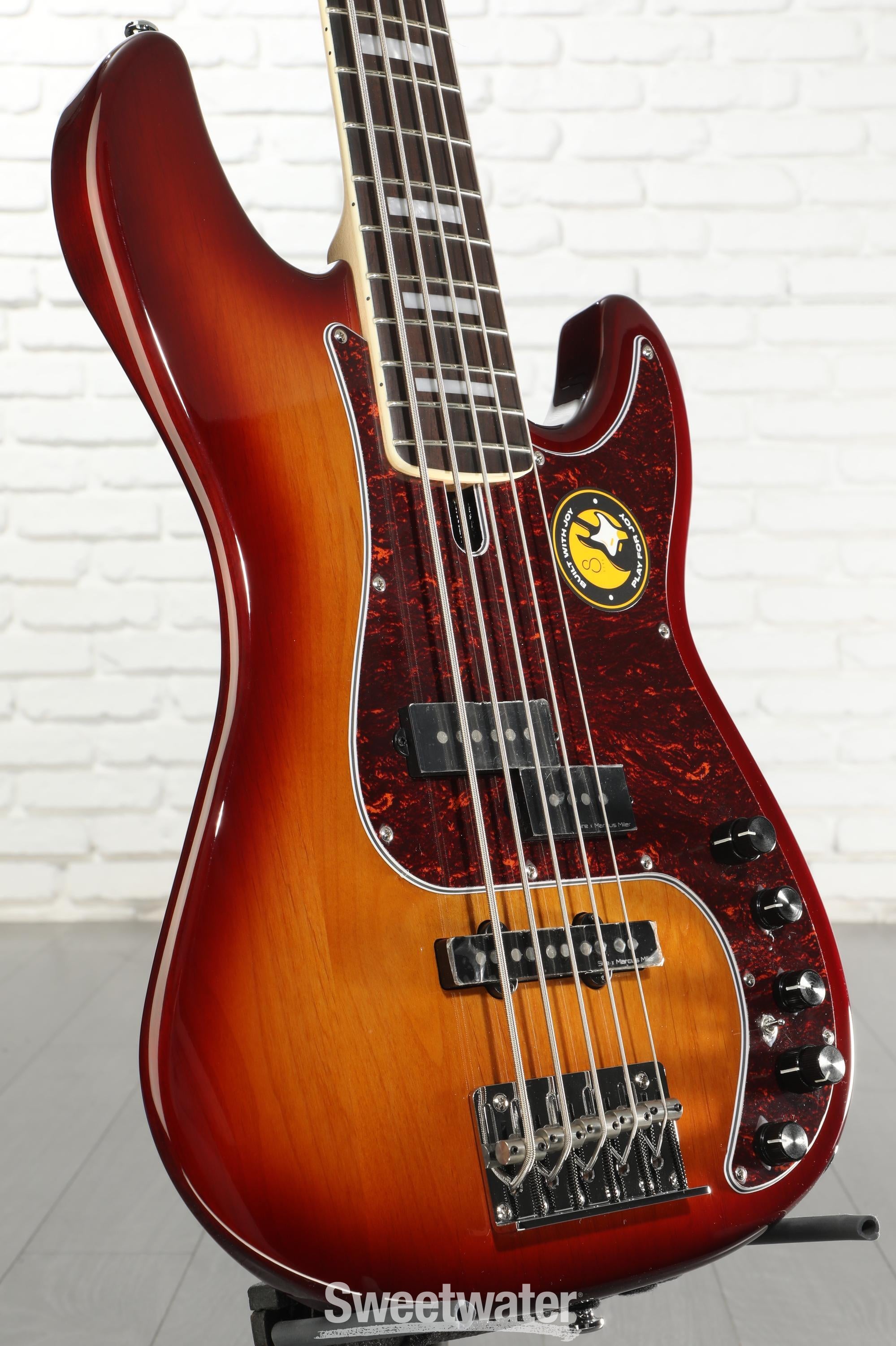 ベース SIRE P7 5st 2nd generation Sire Marcus Miller P7 Alder 5-string Bass Guitar - Tobacco