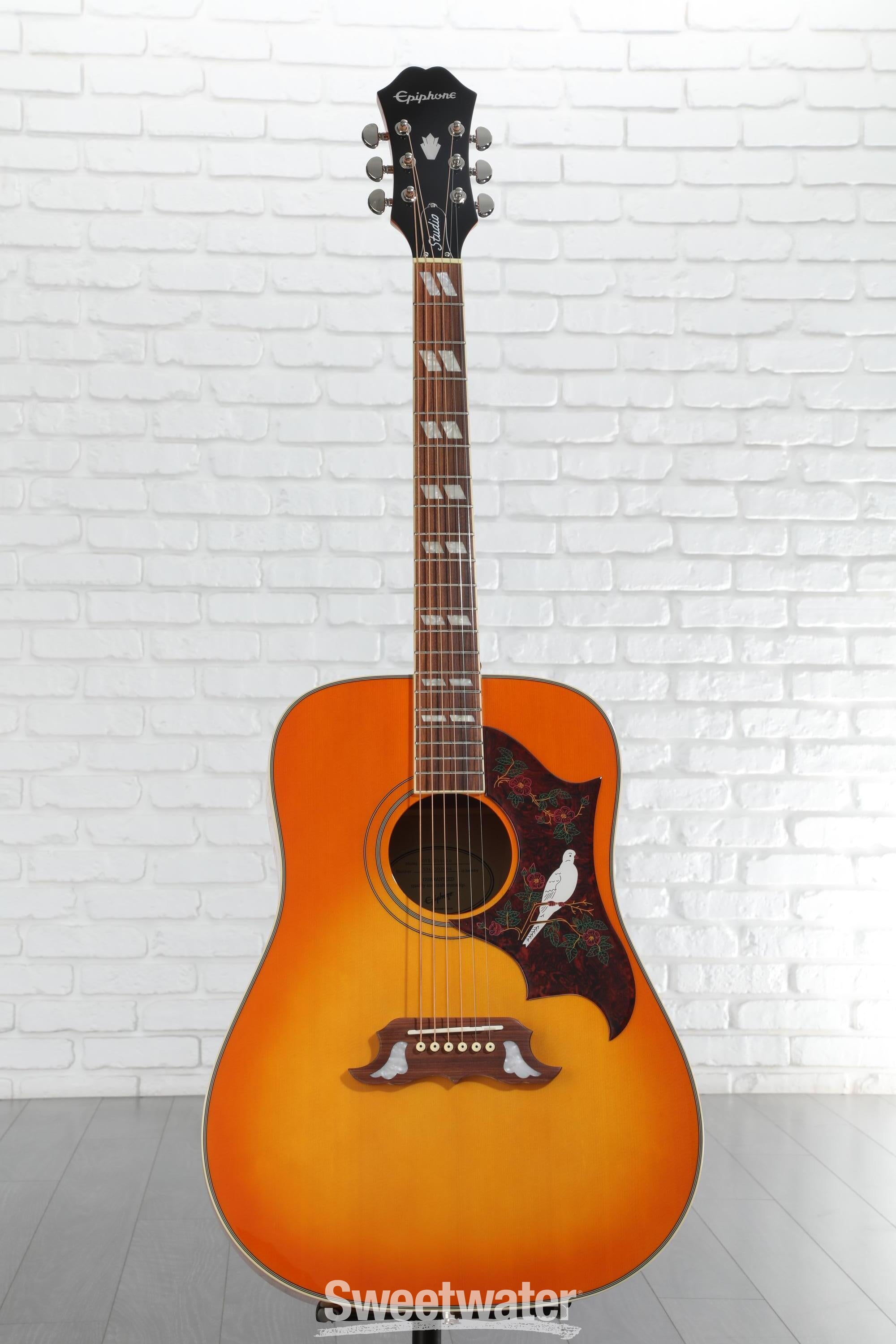 ギター Epiphone Dove Pro Buy Epiphone Dove PRO Acoustic Electric Guitar | Sam Ash Music