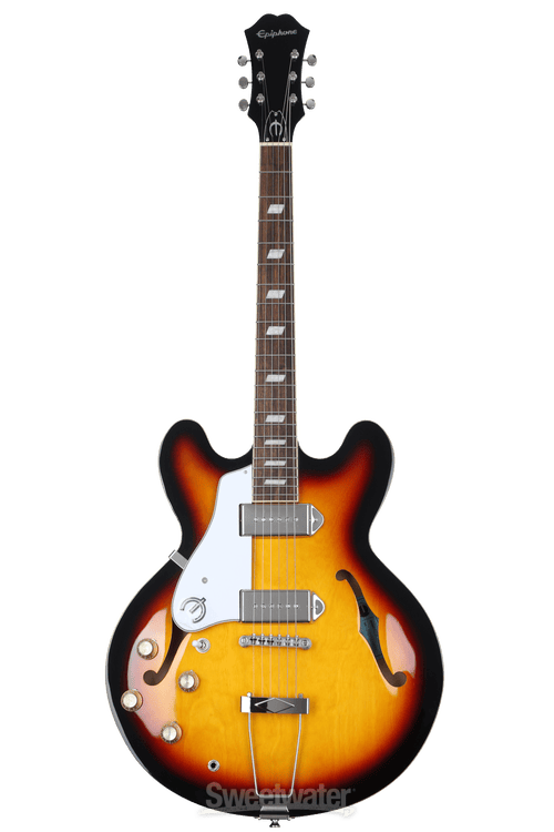 ギター Epiphone CASINO Natural Lefty Epiphone Casino Archtop Left-Handed Hollowbody Electric
