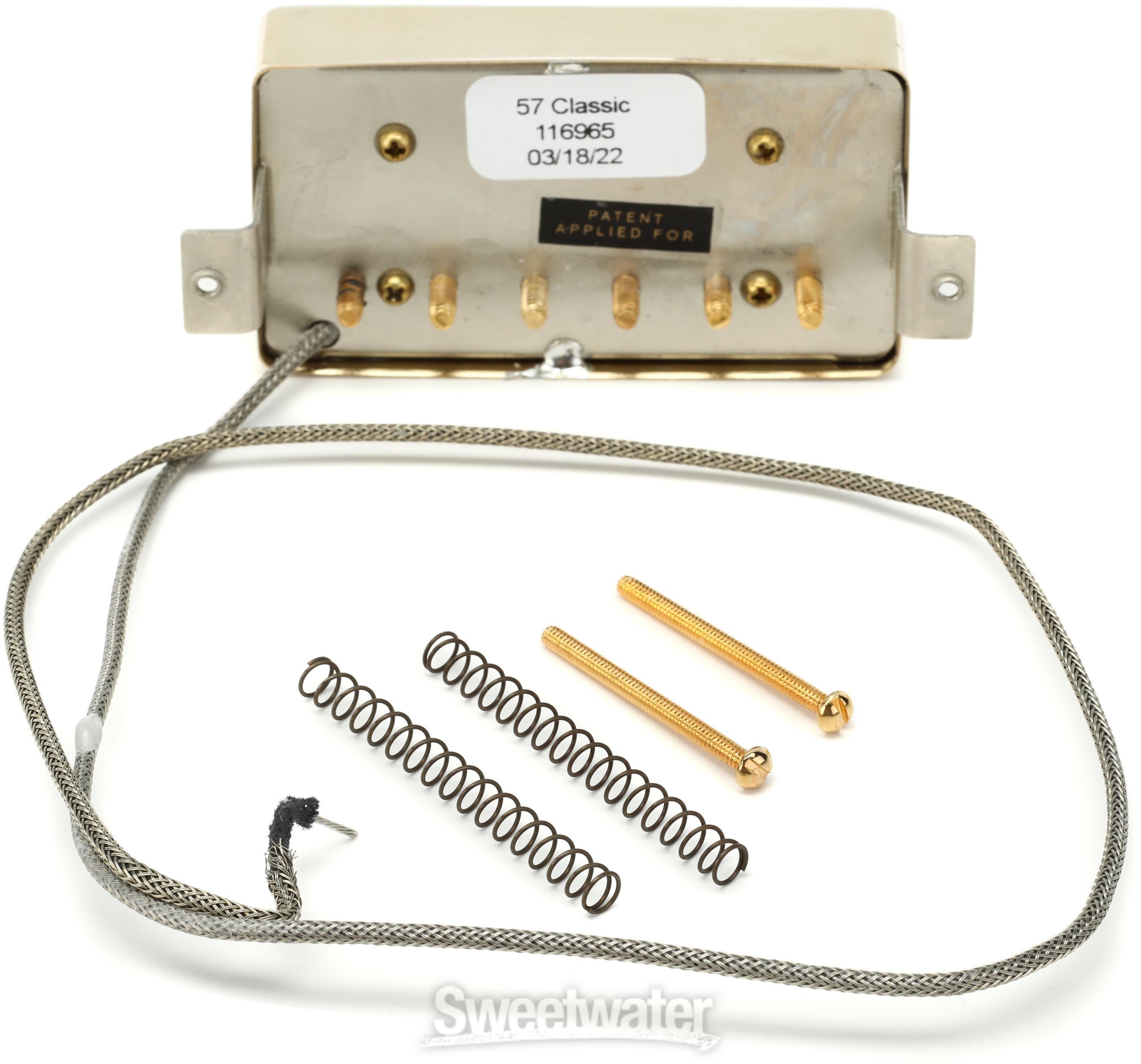 57 Classic Neck/Bridge Humbucking Pickup - Gold - Sweetwater