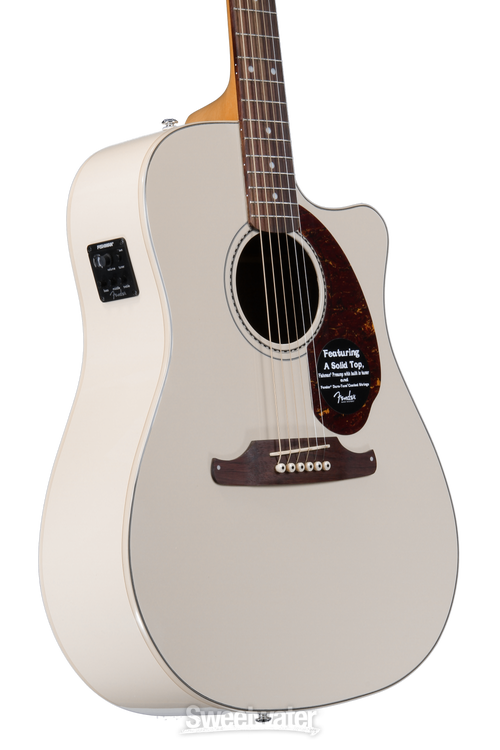 Fender Sonoran SCE - Olympic White | Sweetwater