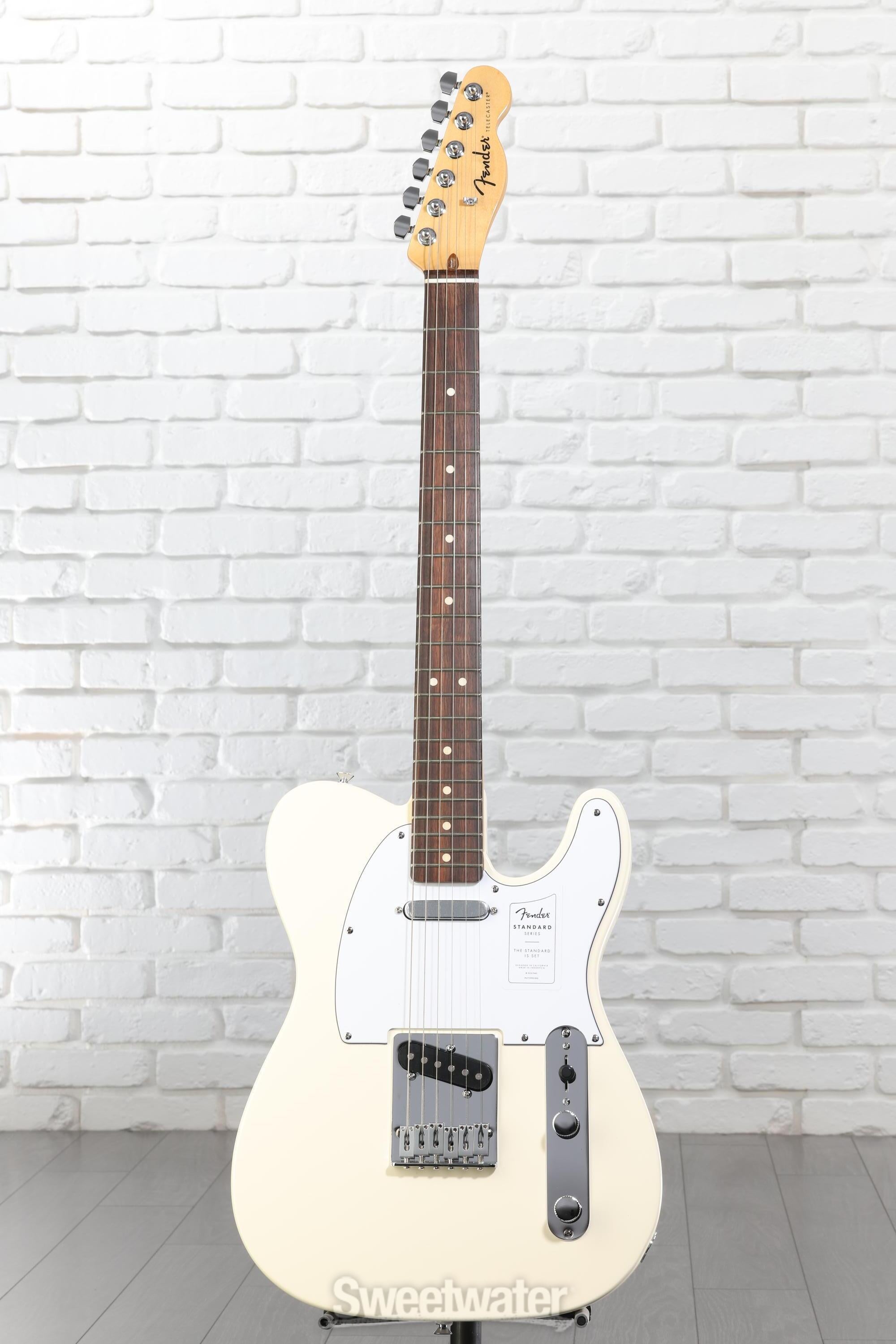Fender Standard Telecaster Electric Guitar - Olympic White