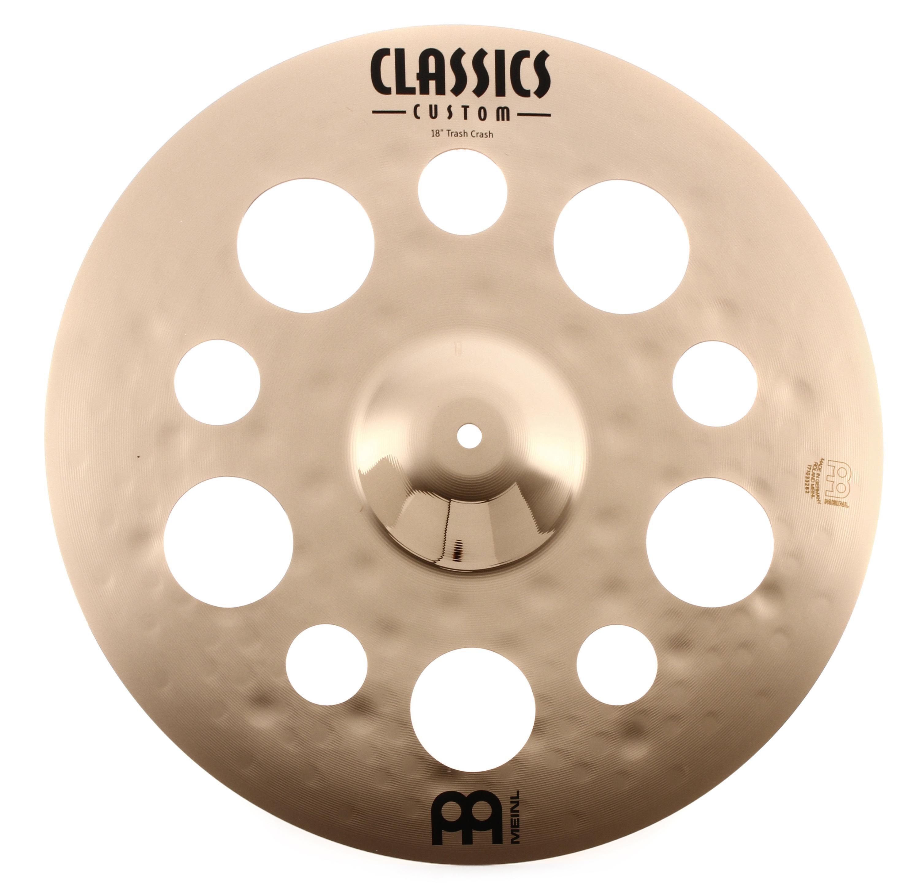 Meinl Cymbals 18 inch Classic Custom Trash Crash Cymbal