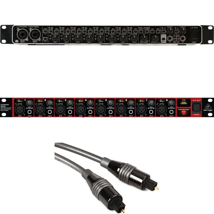 USB Audio Interface with XLR cable Audio Interface with Mic Preamplifier