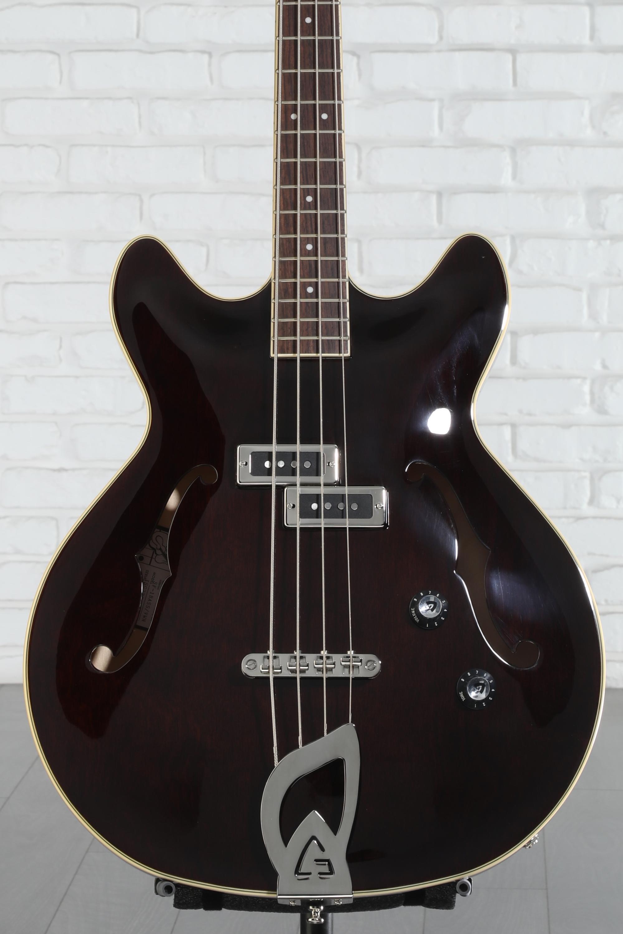 Guild Starfire I Bass Guitar - Vintage Walnut Reviews | Sweetwater