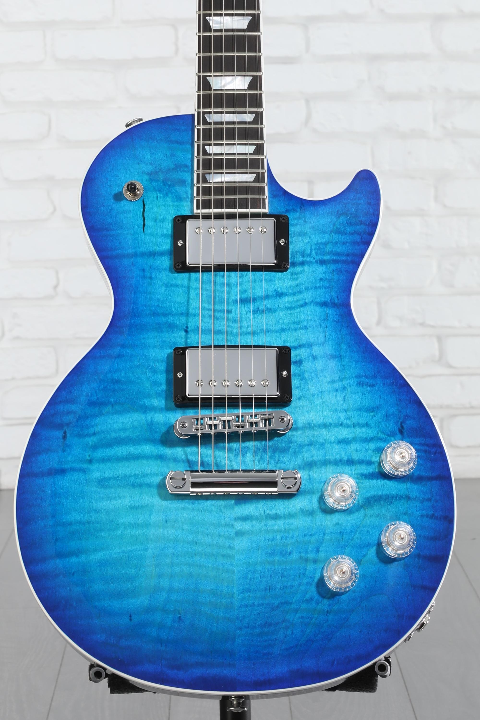 Gibson Les Paul Modern Figured Electric Guitar - Cobalt Burst