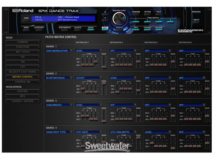 DTM・DAW Roland SRX-09 World Collection Roland SRX WORLD Software