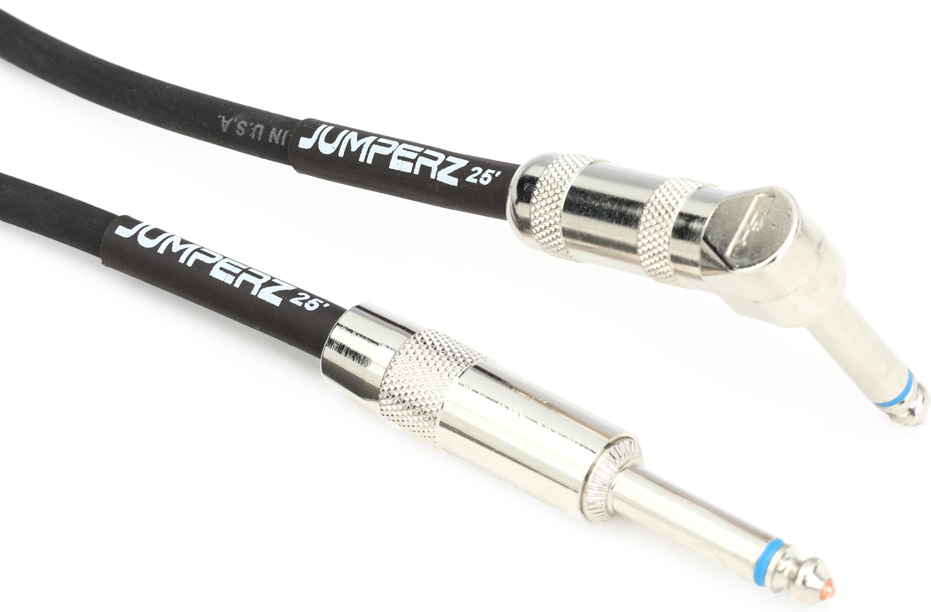 Photo of JUMPERZ Blue Line Instrument Patch Cable - 25 feet