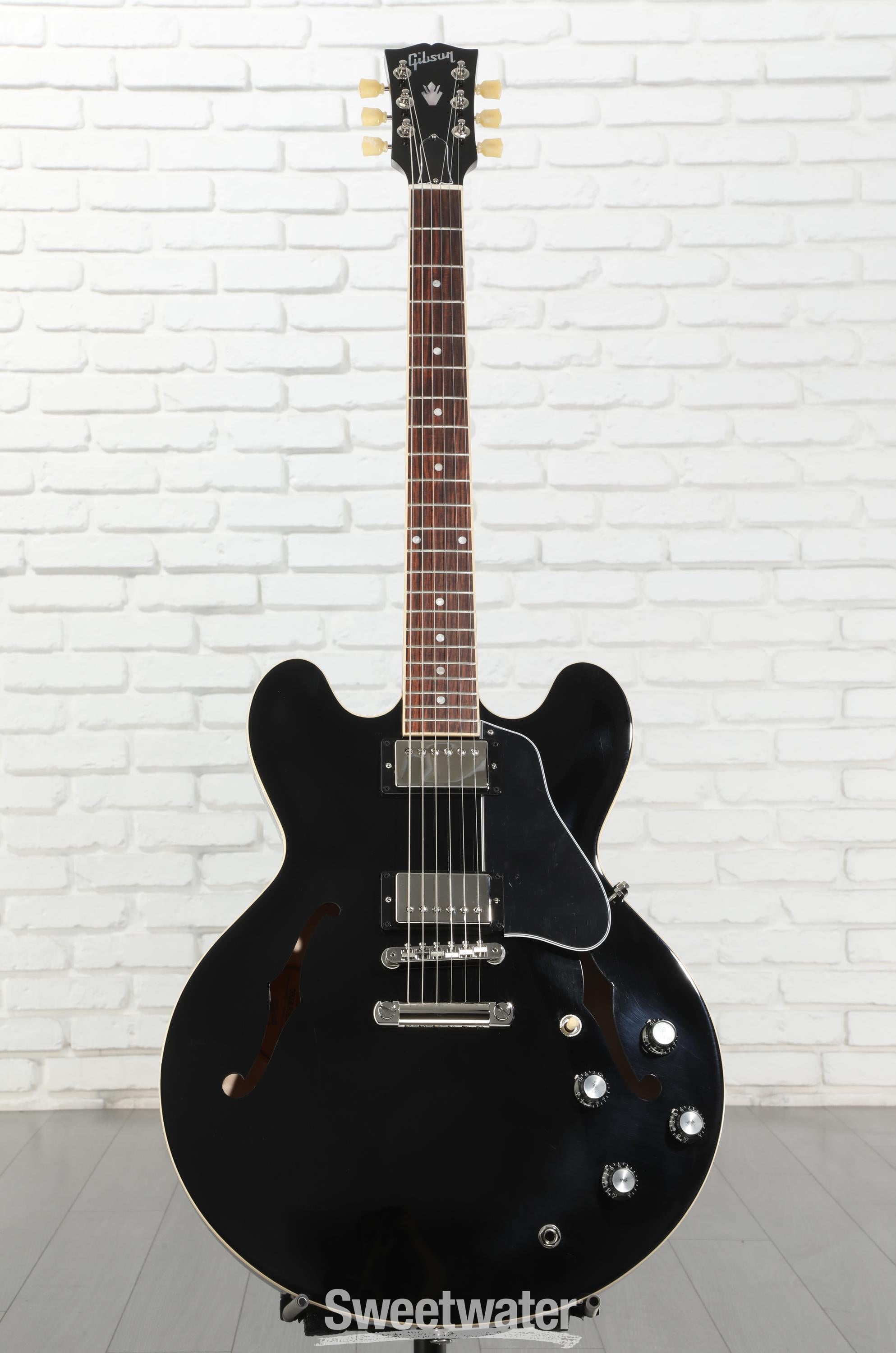 Gibson ES-335 Semi-hollow body Electric Guitar - Vintage Ebony