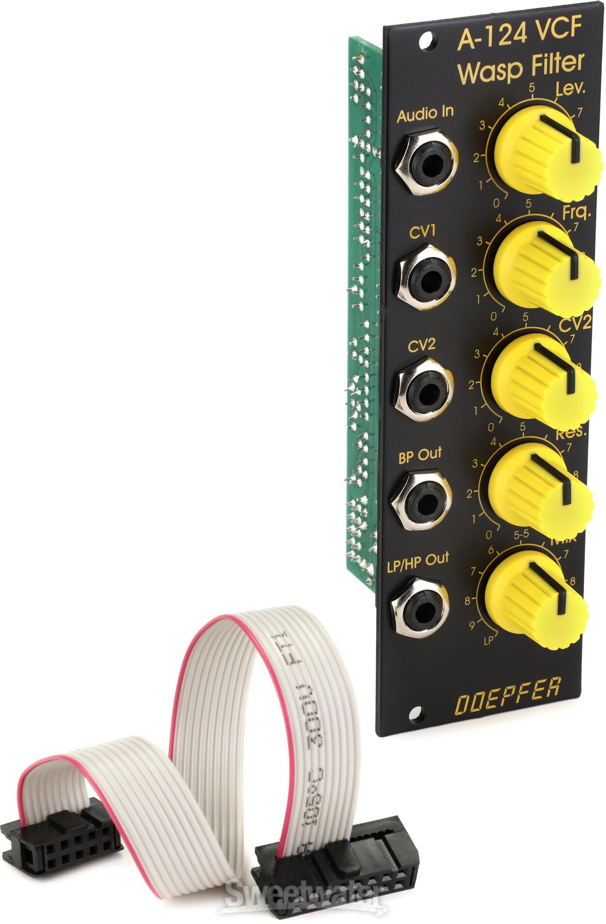 Doepfer A-124 VCF5 Wasp Filter Eurorack Module - Special Edition 