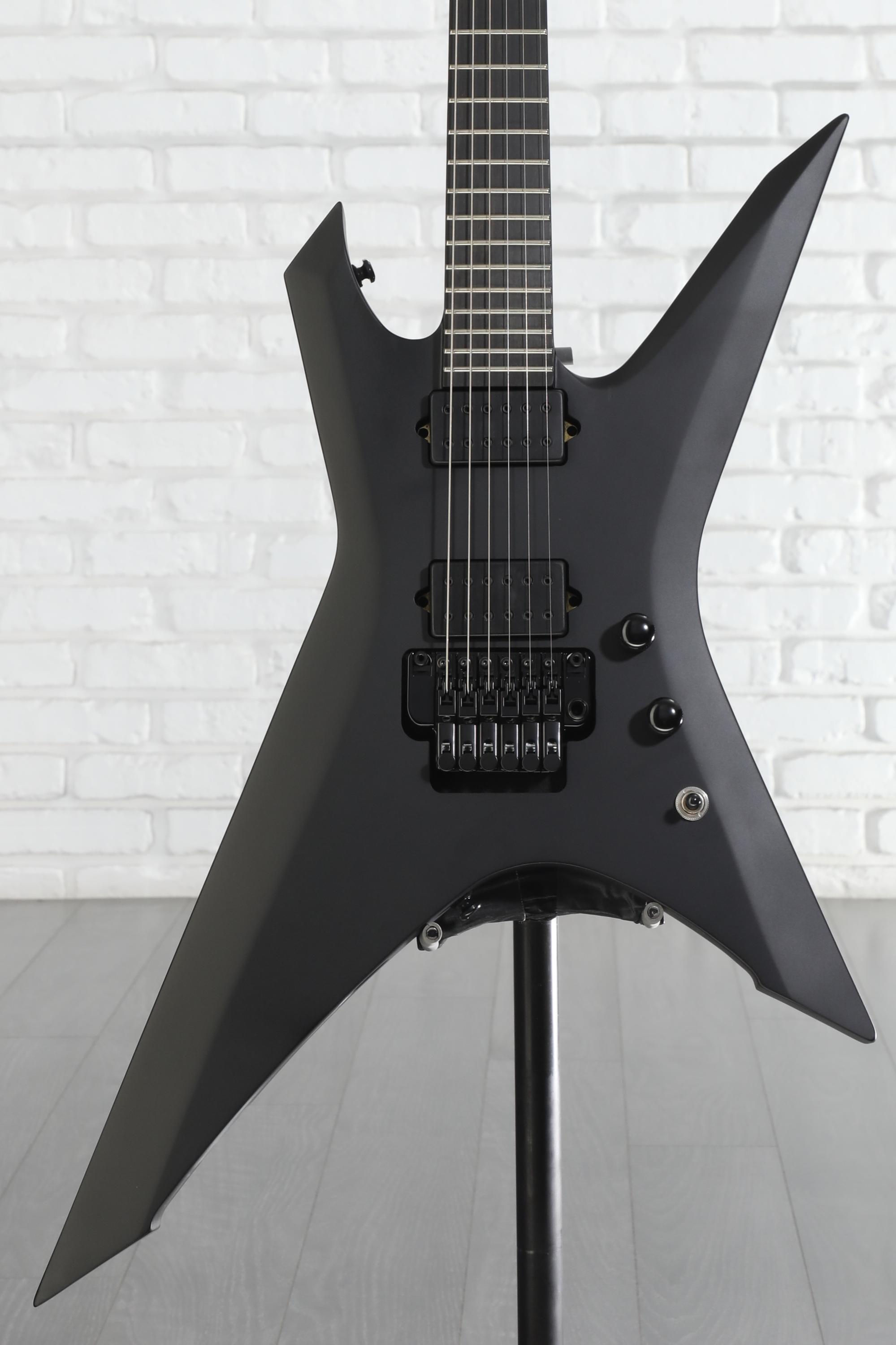 Ibanez Iron Label Xiphos - Black Flat | Sweetwater