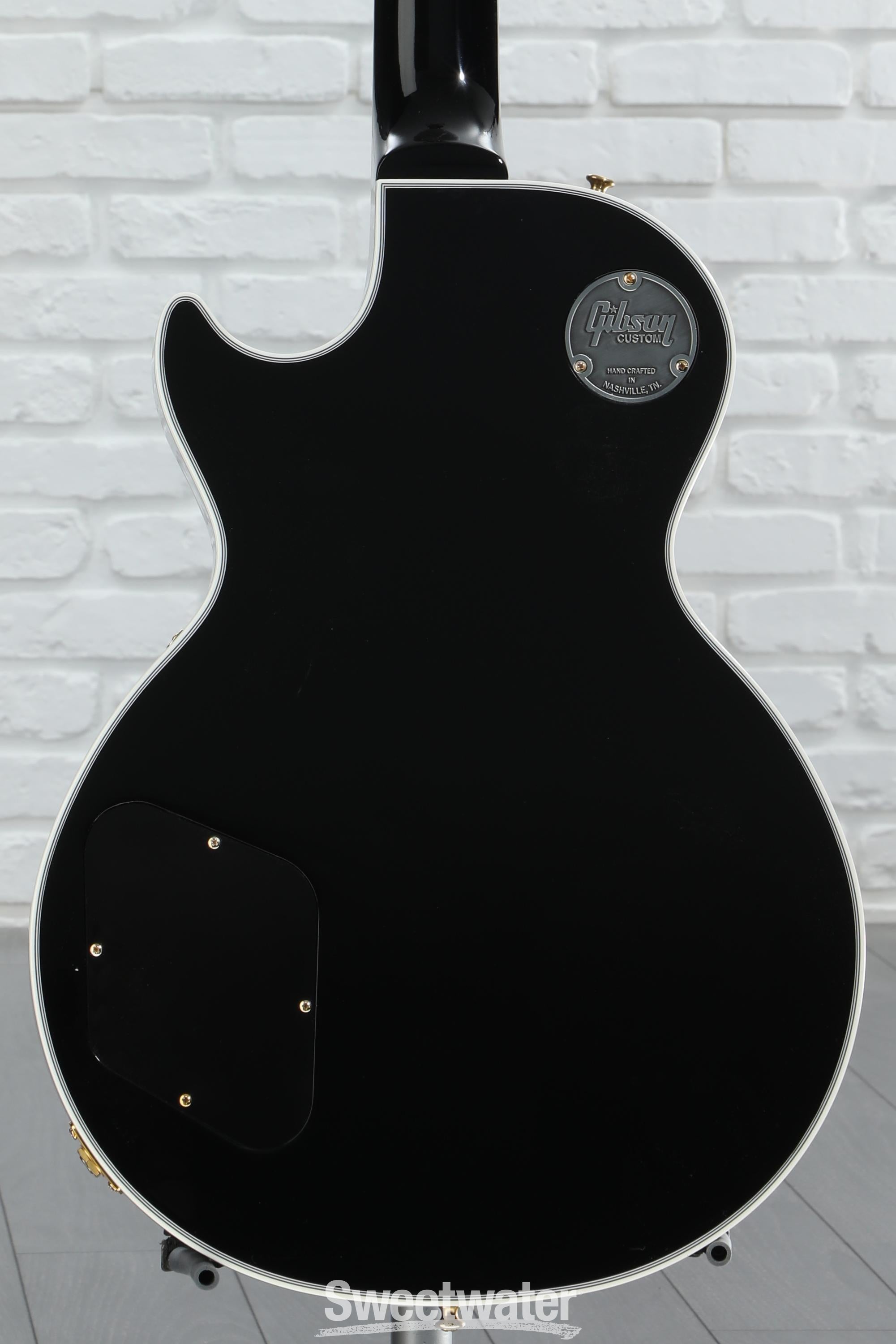 Gibson Custom Les Paul Custom - Ebony with Ebony Fingerboard