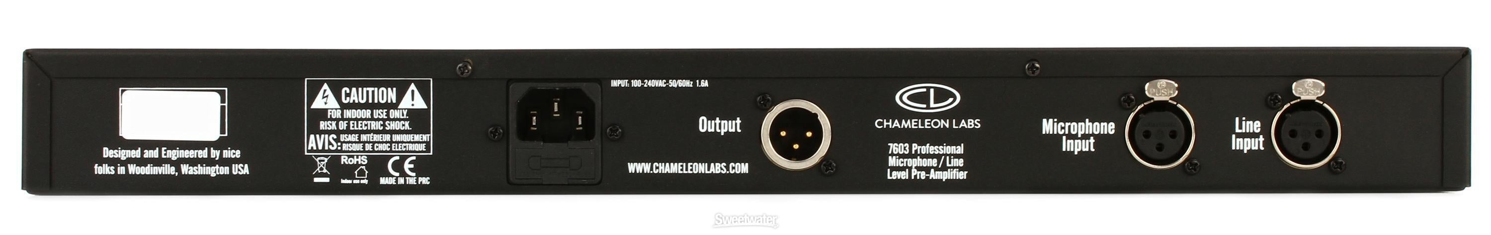 Chameleon Labs 7603 Microphone Preamp & EQ | Sweetwater
