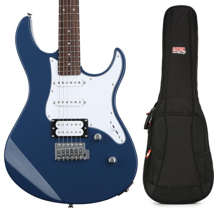 Yamaha PAC112V Pacifica with Gig Bag - United Blue | Sweetwater 