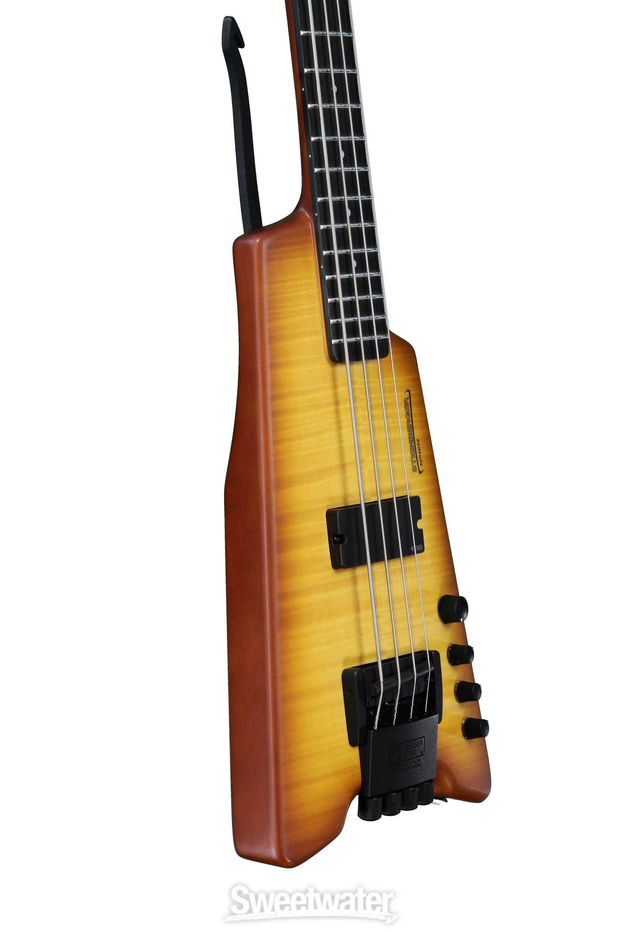 Steinberger XS-1FPA Custom - Transparent Amber