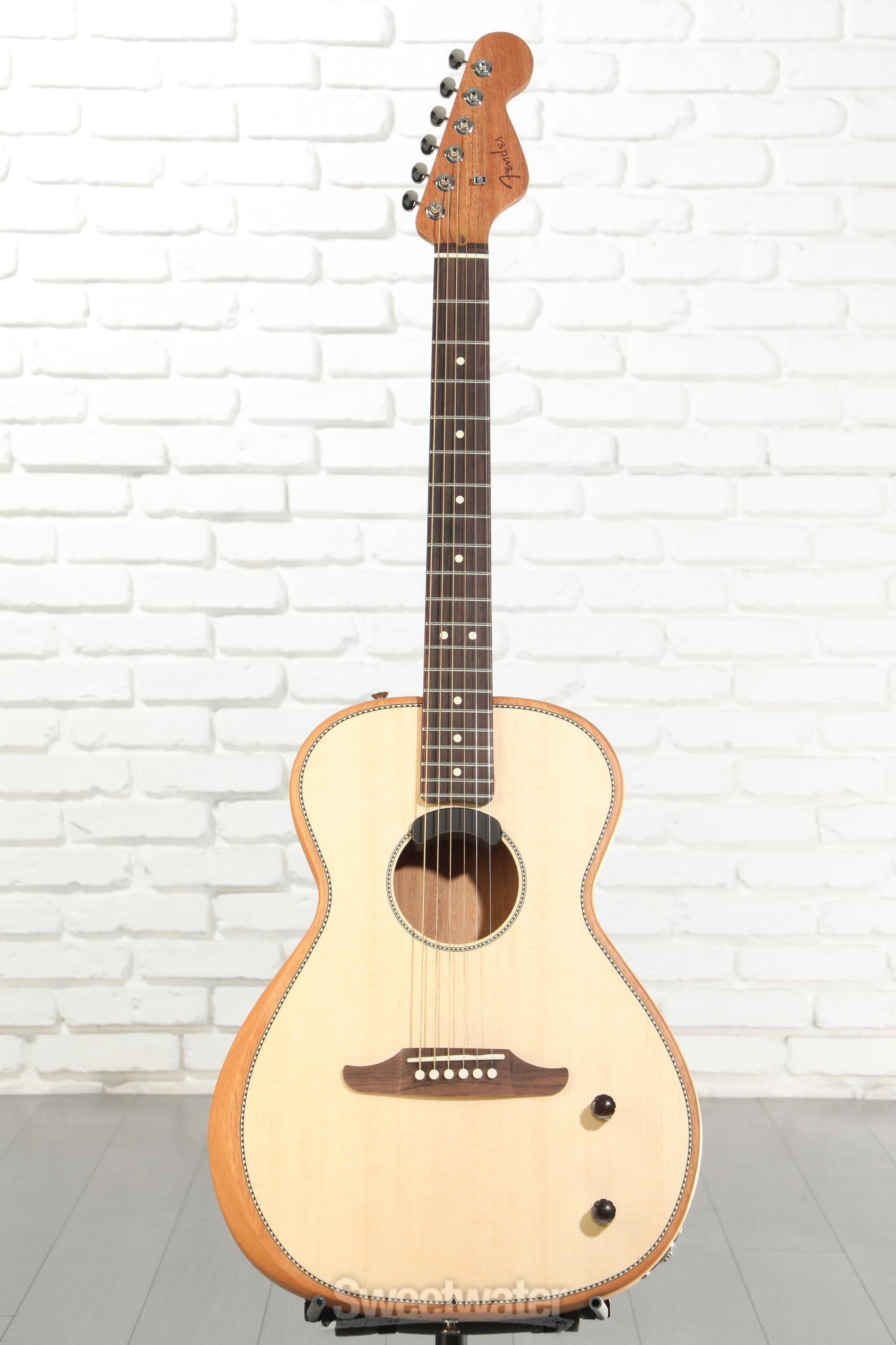 Fender Highway Series Parlor Acoustic-electric Guitar - Natural