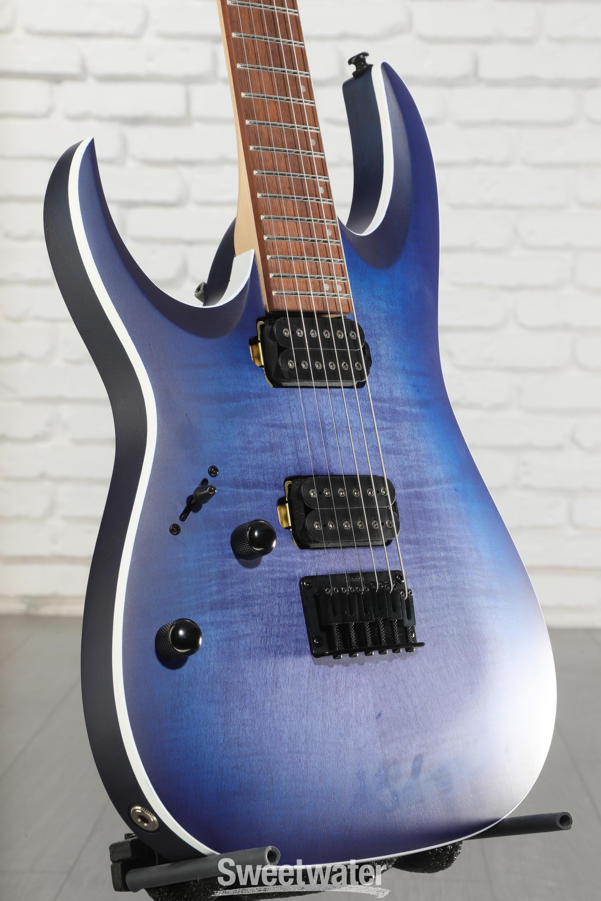 Ibanez Standard RGA42FML Left-handed - Blue Lagoon Burst Flat