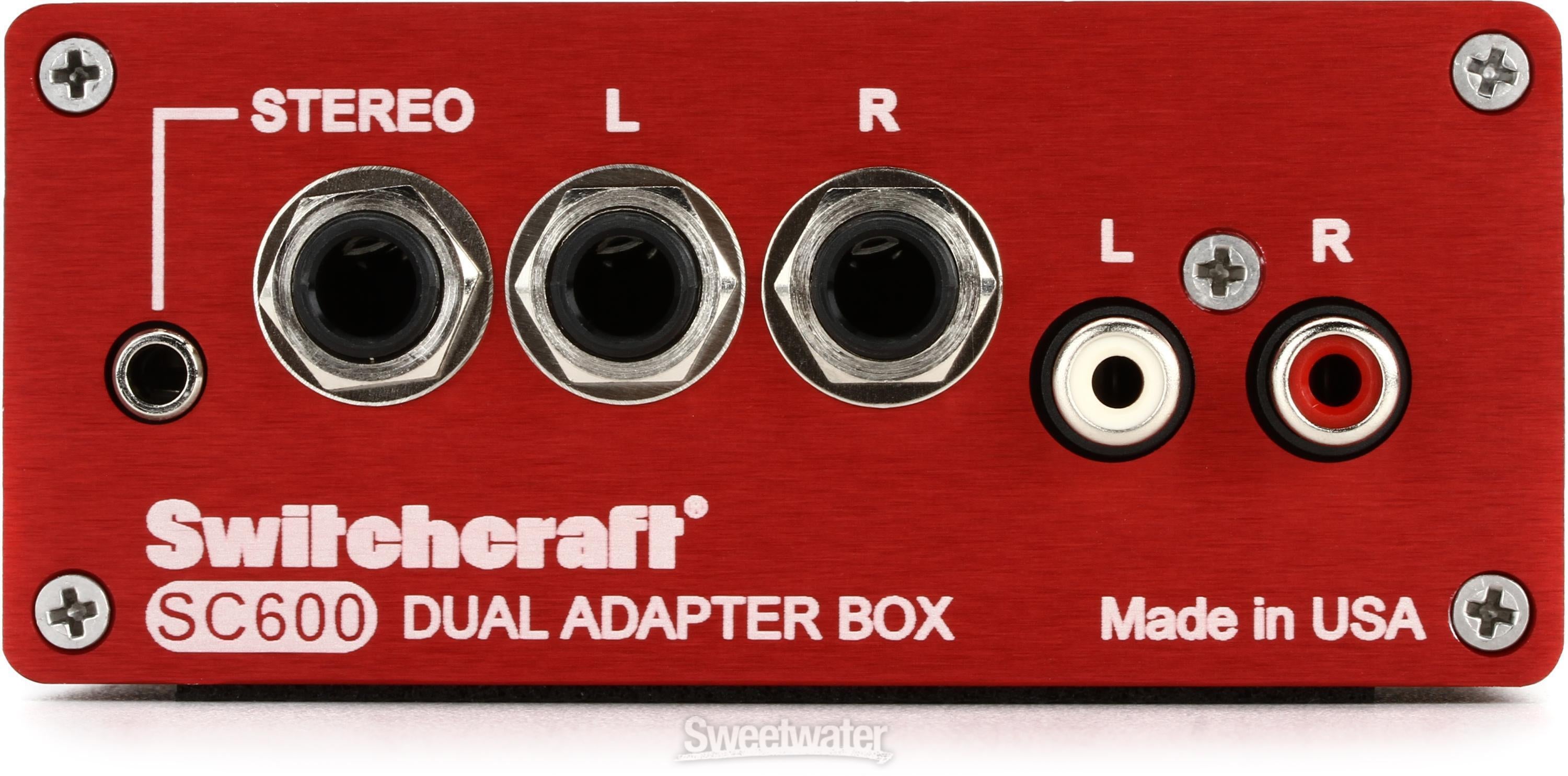 Switchcraft SC600 Dual Adapter Box | Sweetwater