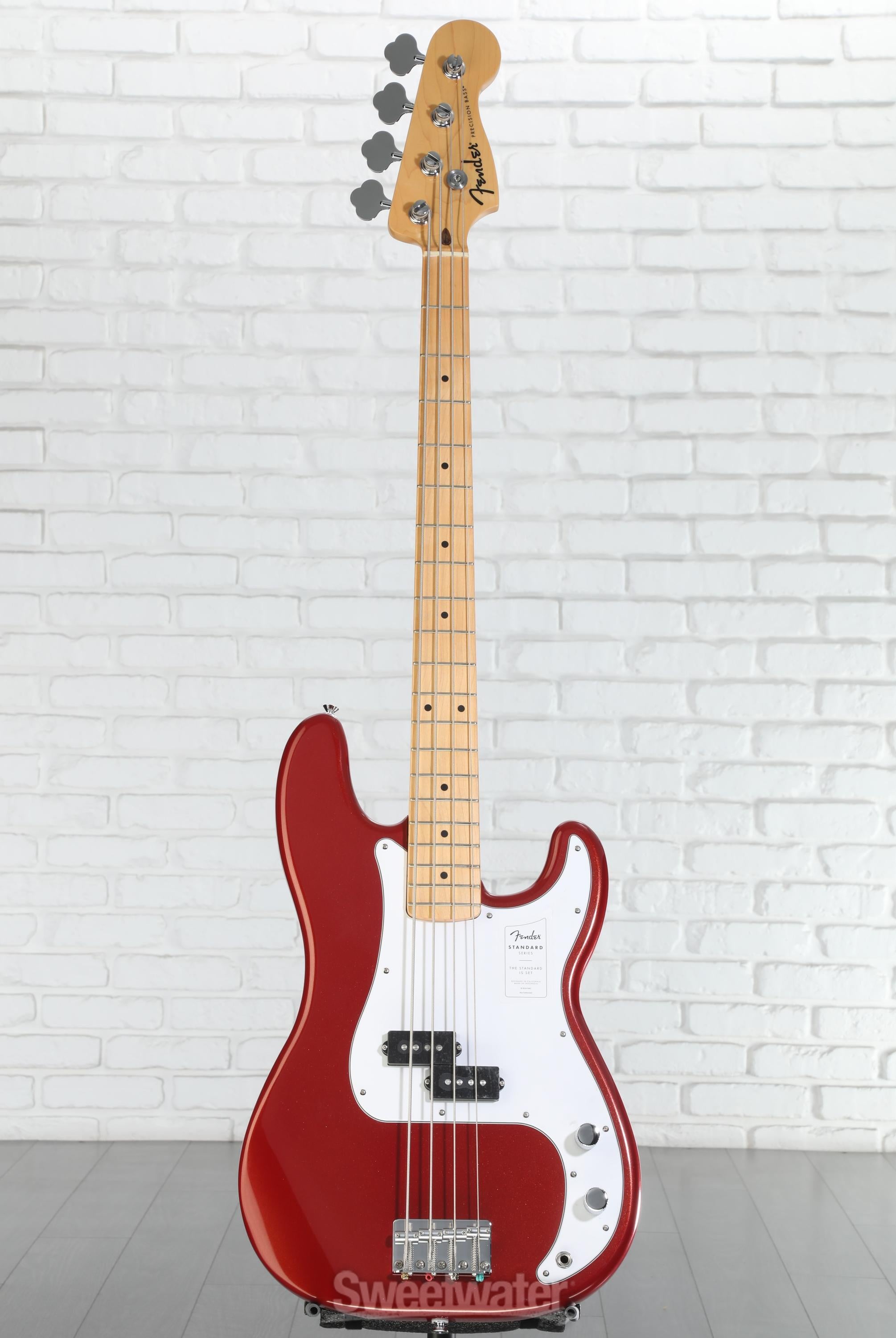 ベース Fender Standard Precision Bass Fender Standard Precision Bass - Candy Cola, Maple Fingerboard