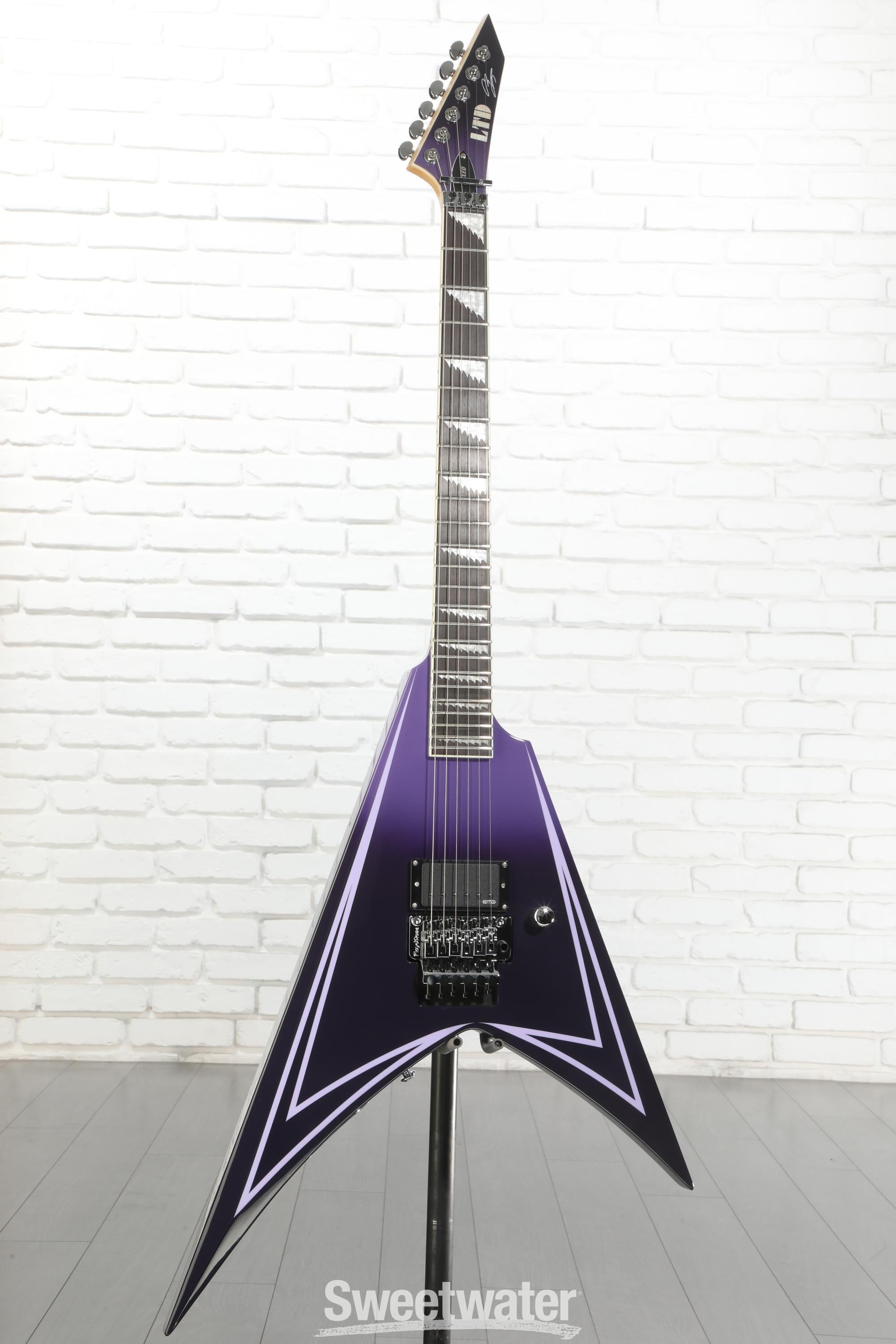 ESP LTD Alexi Hexed Electric Guitar - Purple Fade | Sweetwater