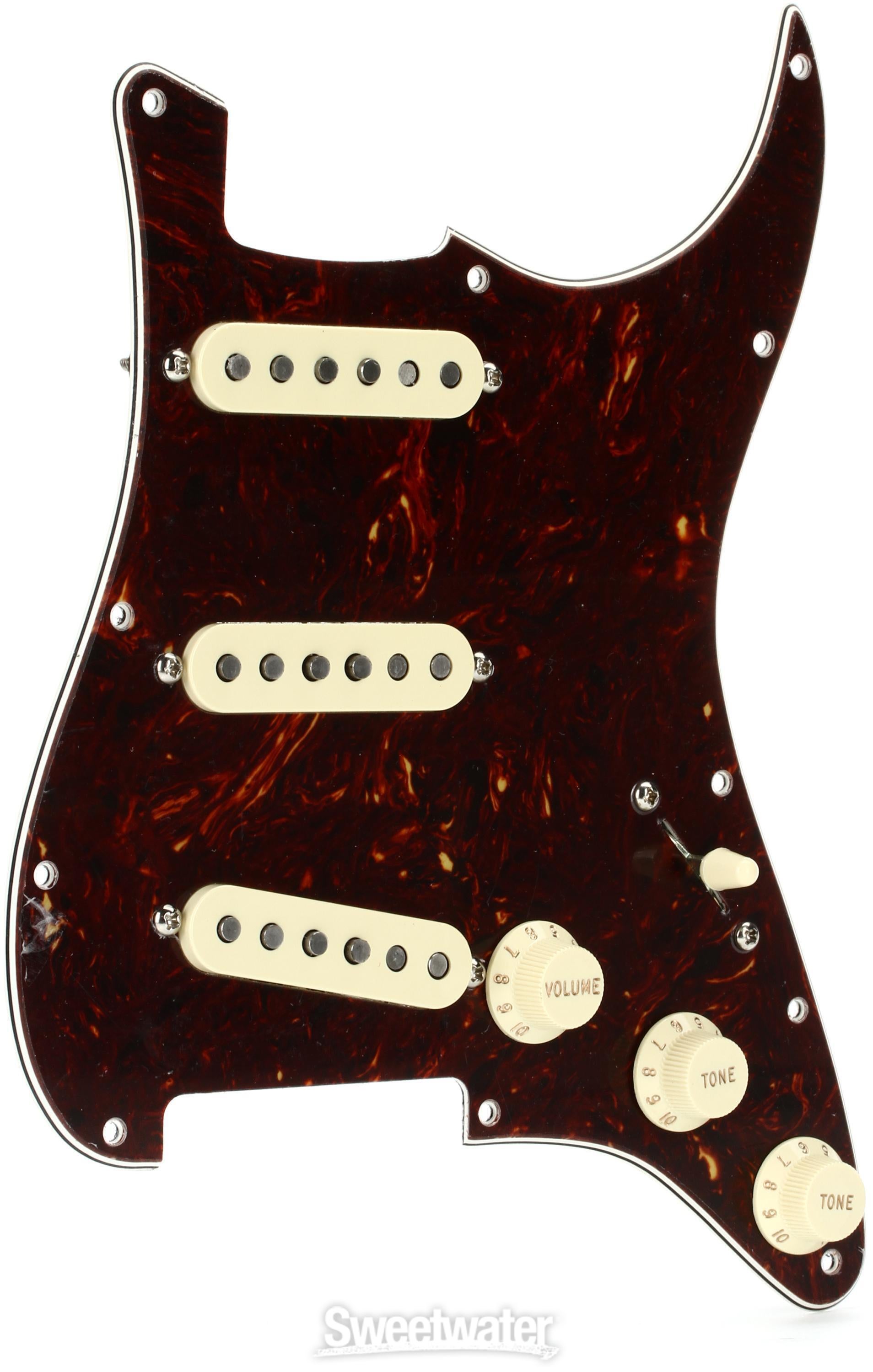 Fender Custom Fat '50s SSS Pre-wired Stratocaster Pickguard - Tortoise Shell
