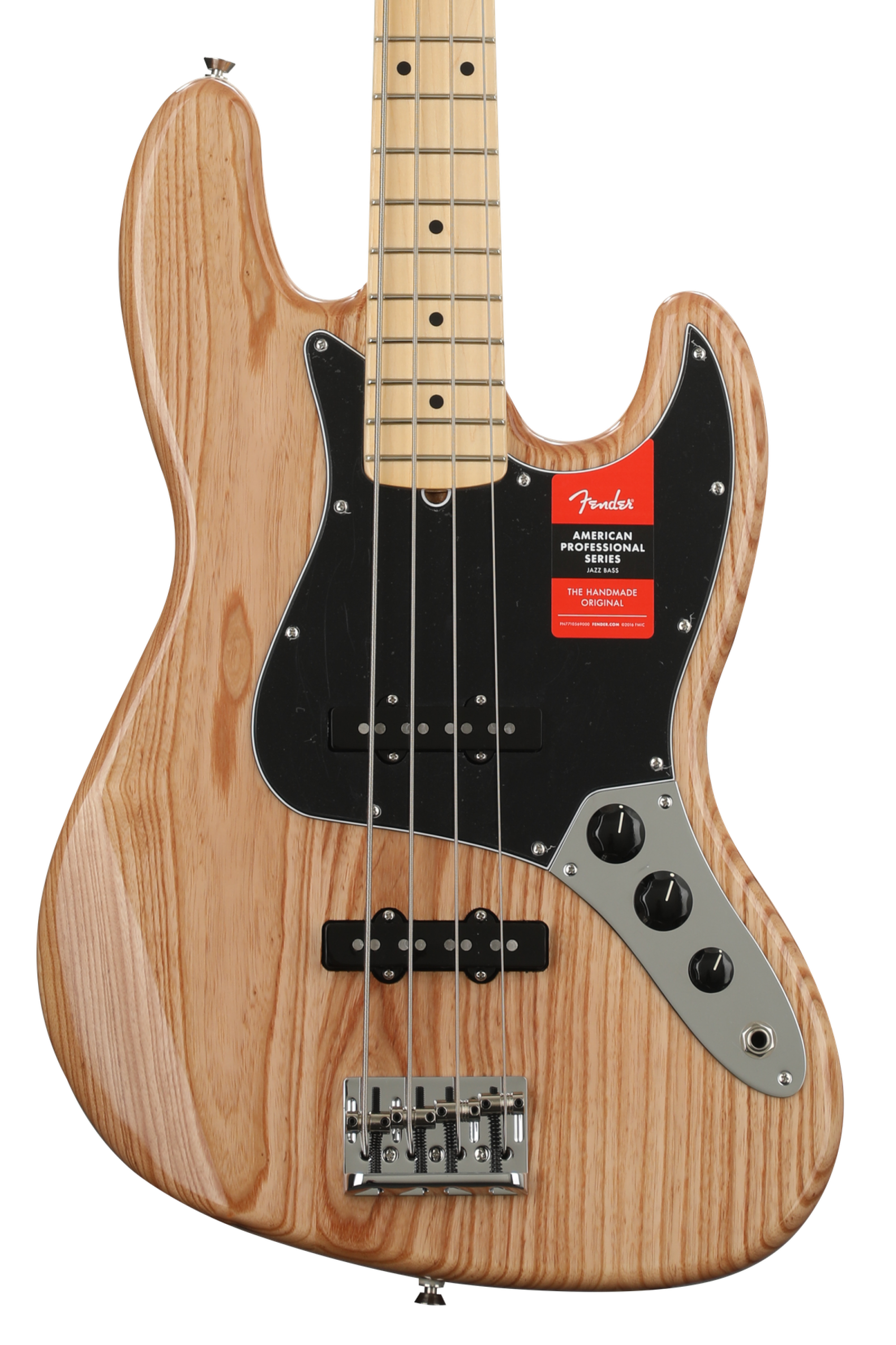 Fender American Professional Jazz Bass - Natural with Maple