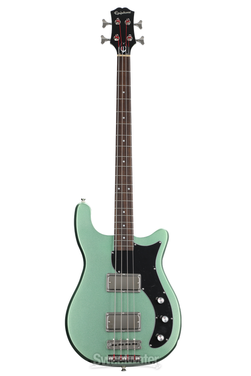 ホットセール 口コミ Guitar Bass Embassy Epiphone - Metallic Green Wanderlust ベース
