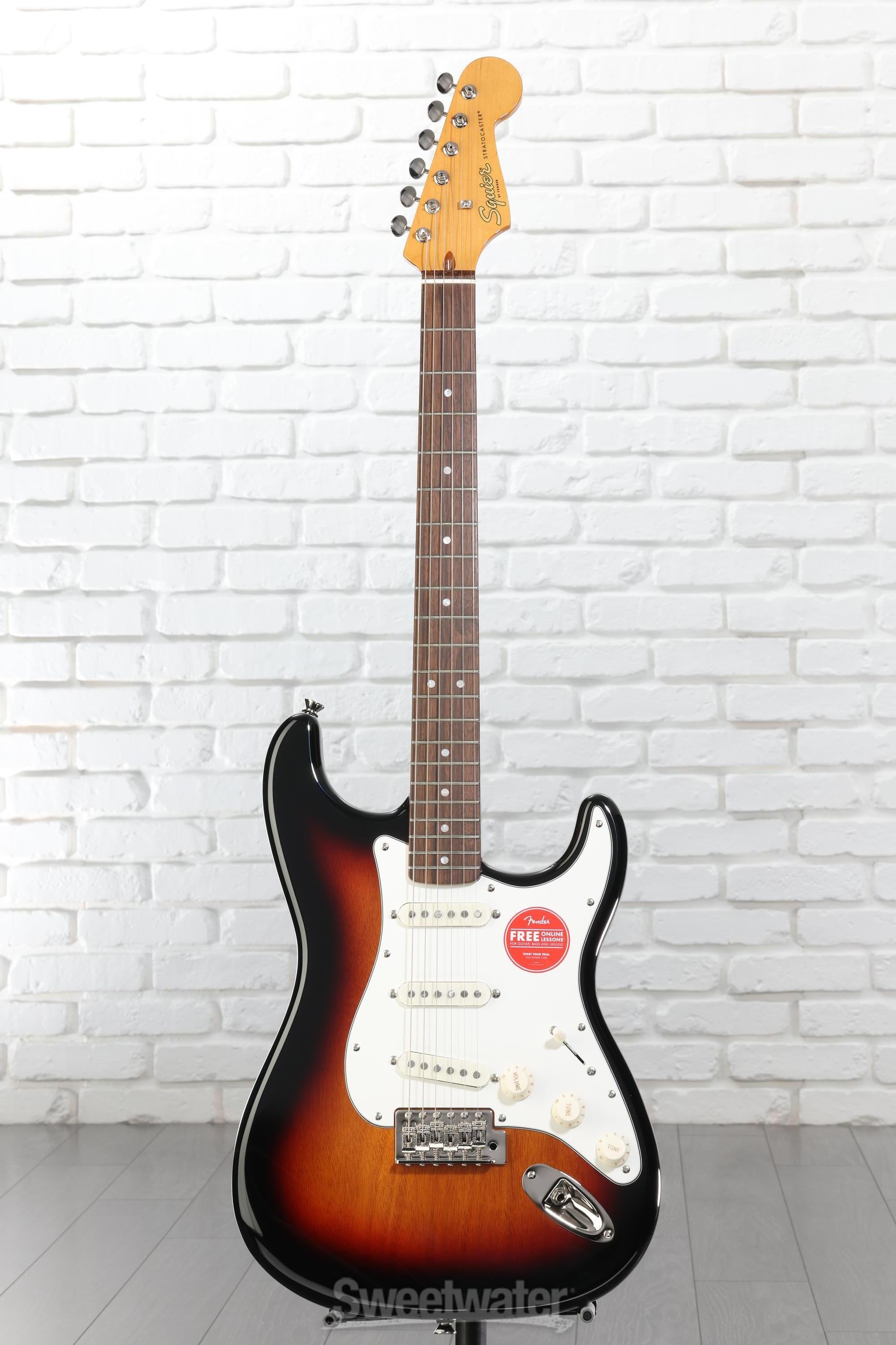 Squier Classic Vibe '60s Stratocaster - 3-Color Sunburst | Sweetwater