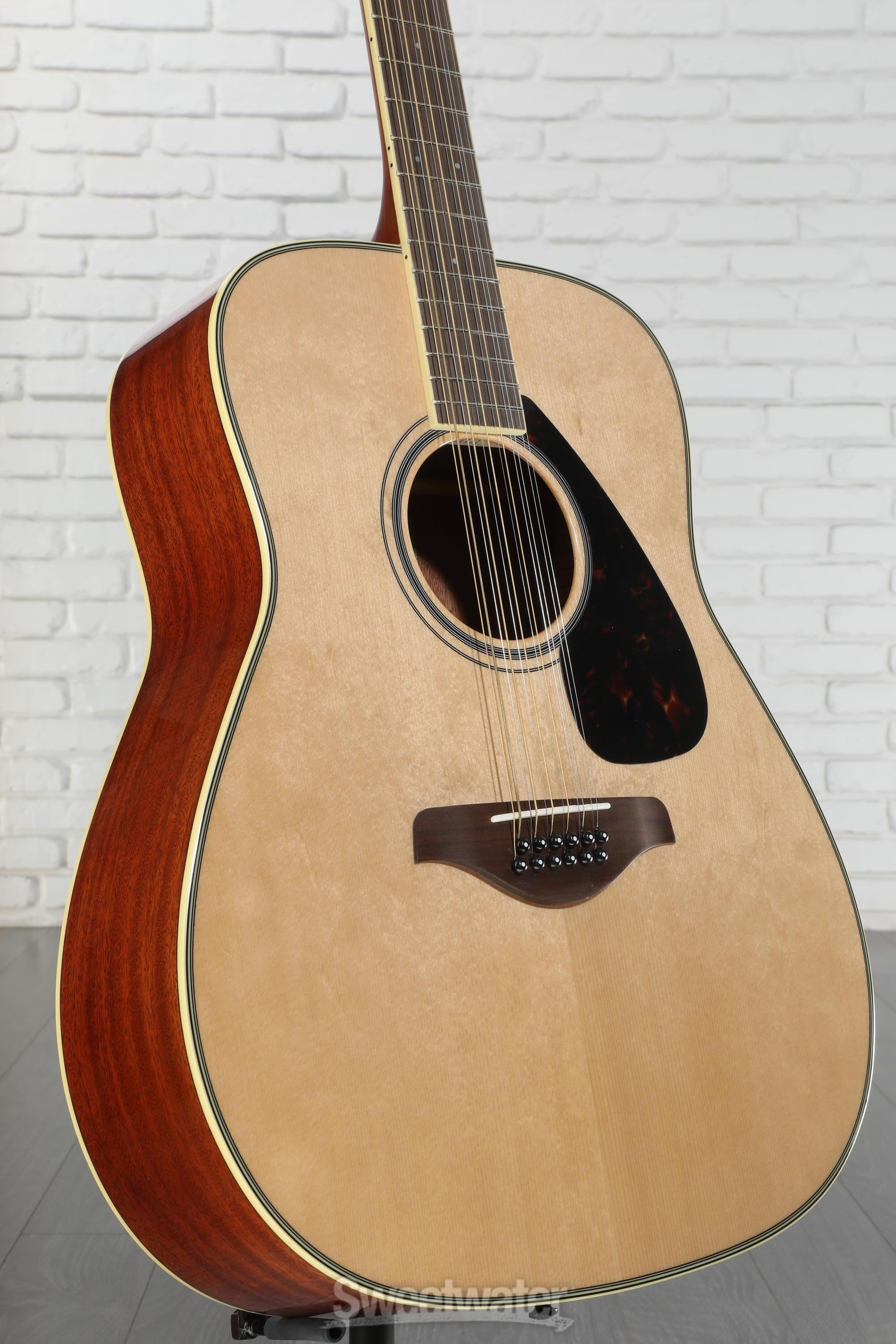 Yamaha FG820-12 12-string Acoustic Guitar - Natural | Sweetwater