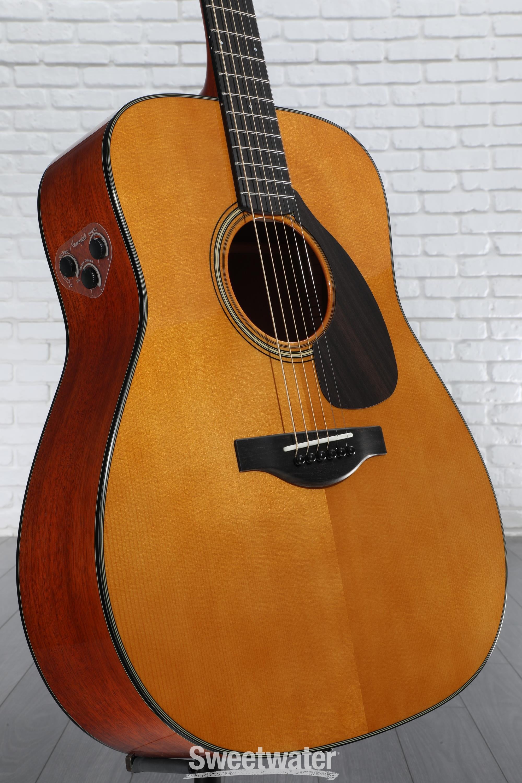 ギター YAMAHA FGX5 Yamaha FGX5 Red Label Dreadnought Acoustic-Electric Guitar