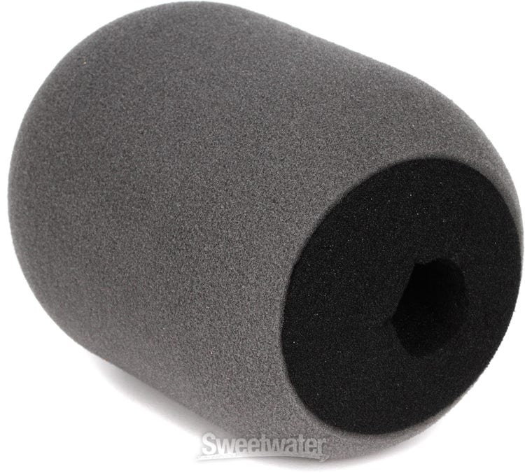 Cylindrical Black Foam Windscreens Shure SM-31FH 10-Pack — AV Now