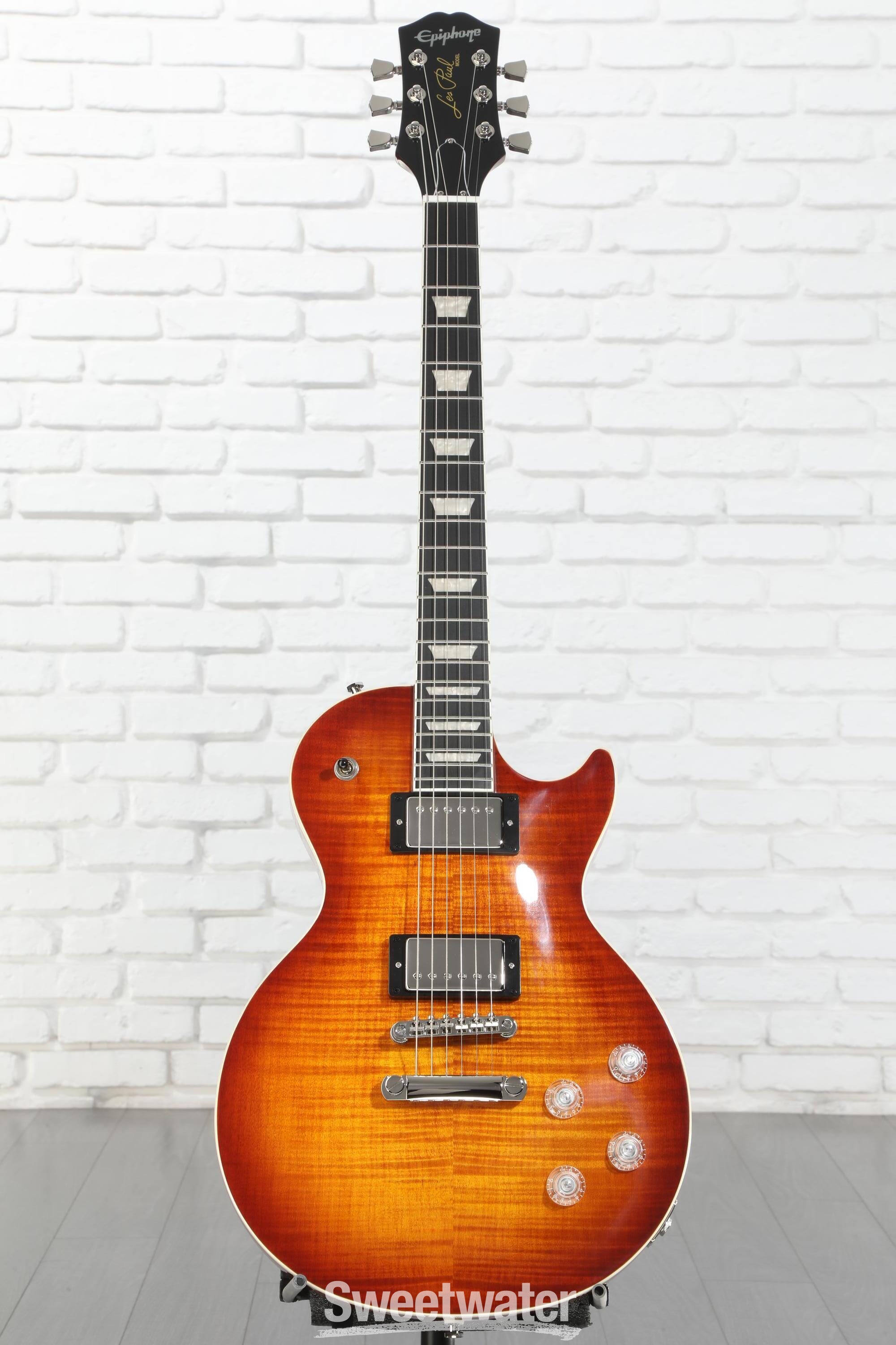 Epiphone Les Paul Modern Figured Electric Guitar - Mojave