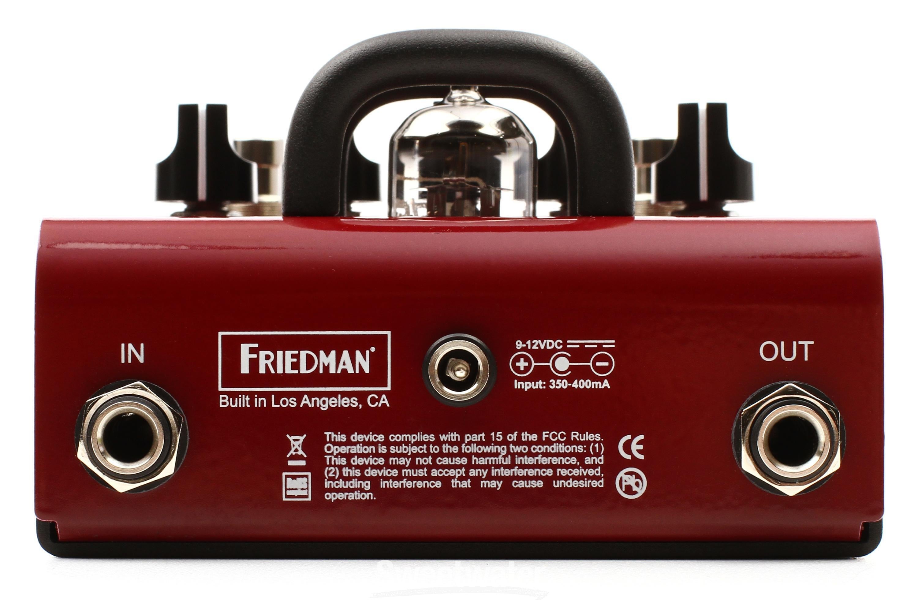 Friedman Fuzz Fiend 真空管ファズ FUZZ FIEND｜Friedman Amplification
