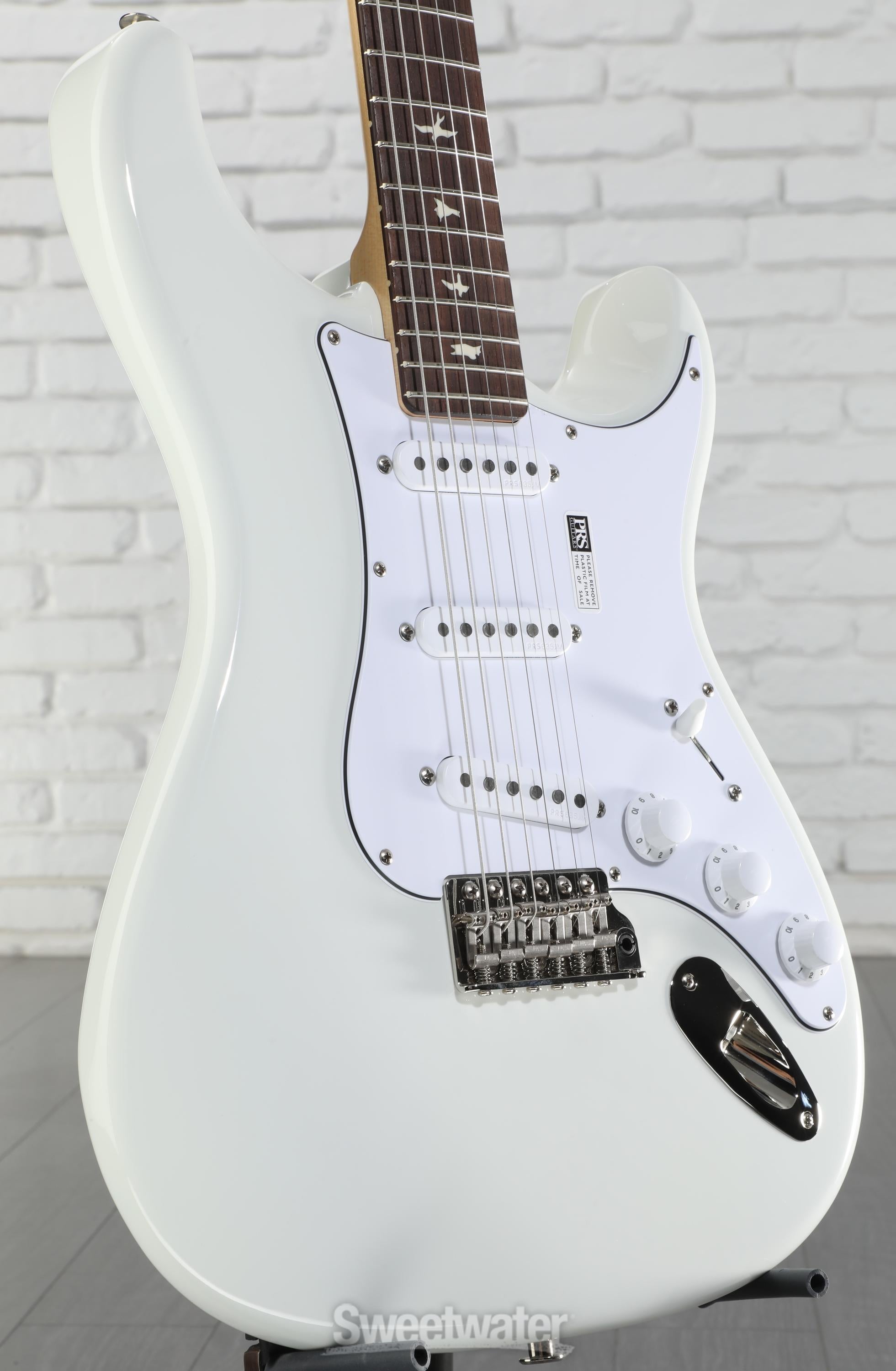 ギター PRS 2018 Silver Sky Frost White PRS Silver Sky Electric Guitar - Frost with Rosewood