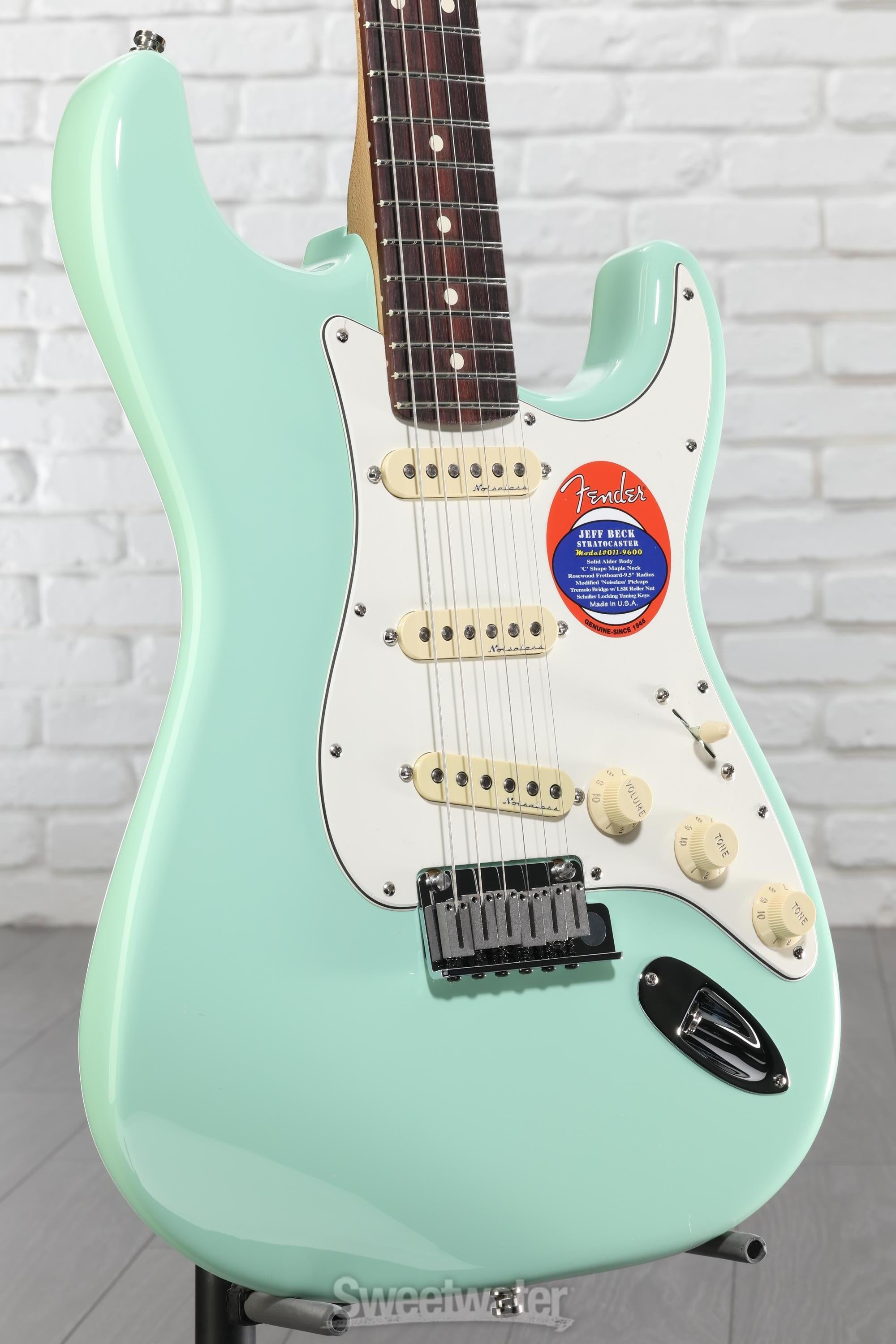 Fender Jeff Beck Stratocaster - Surf Green with Rosewood