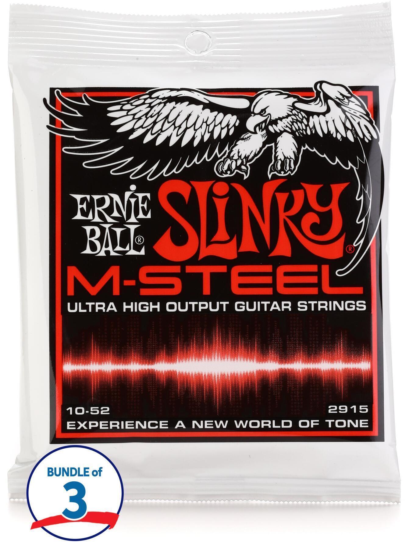 Ernie Ball 2915 Skinny Top Heavy Bottom Slinky M Steel Electric