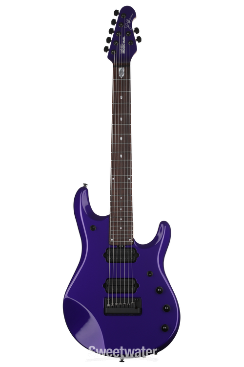 Ernie Ball Music Man JP7 John Petrucci Signature Electric Guitar - Firemist  Purple | Sweetwater