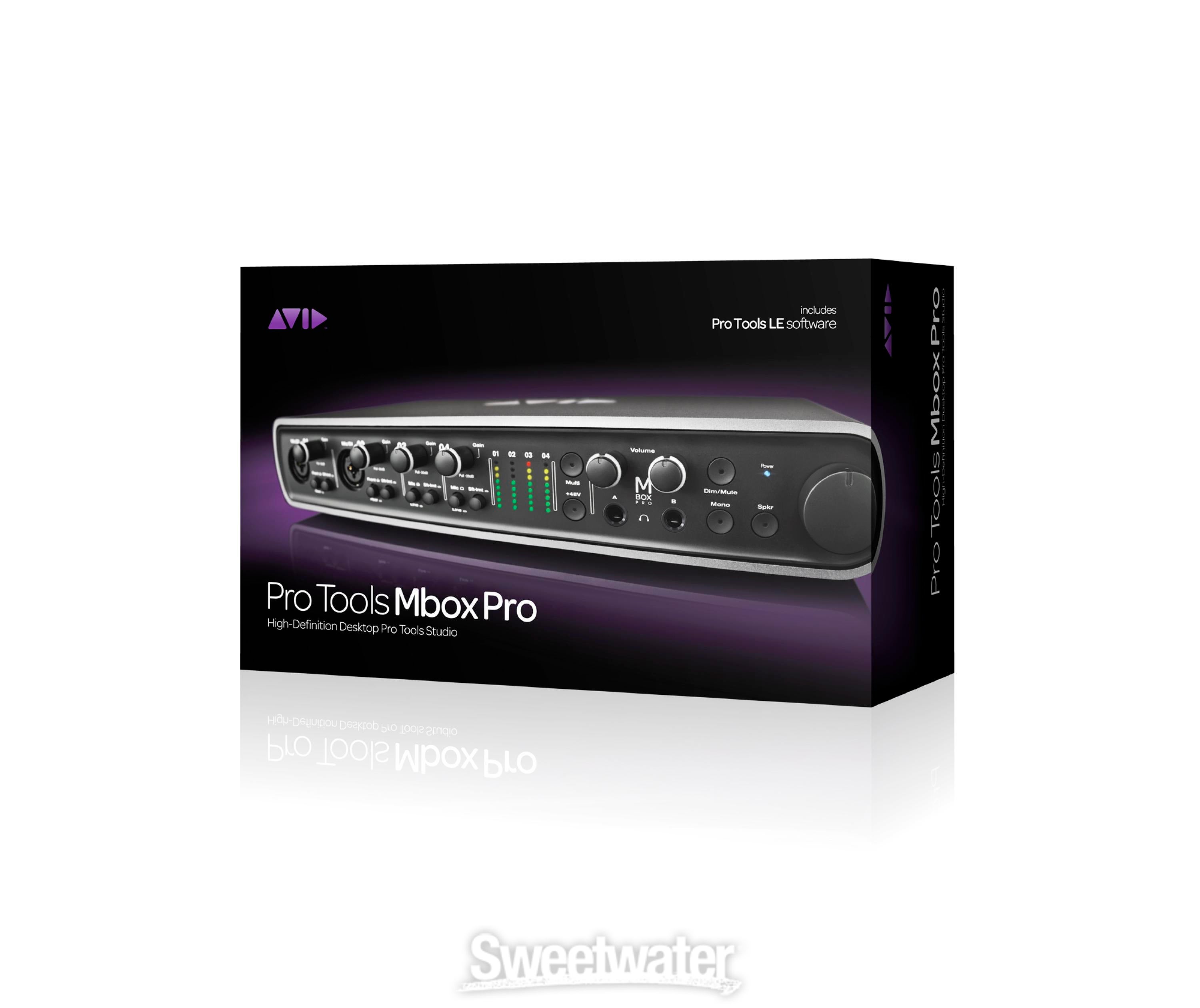 Avid Pro Tools Mbox Pro - Mbox Pro with Pro Tools LE v8 | Sweetwater