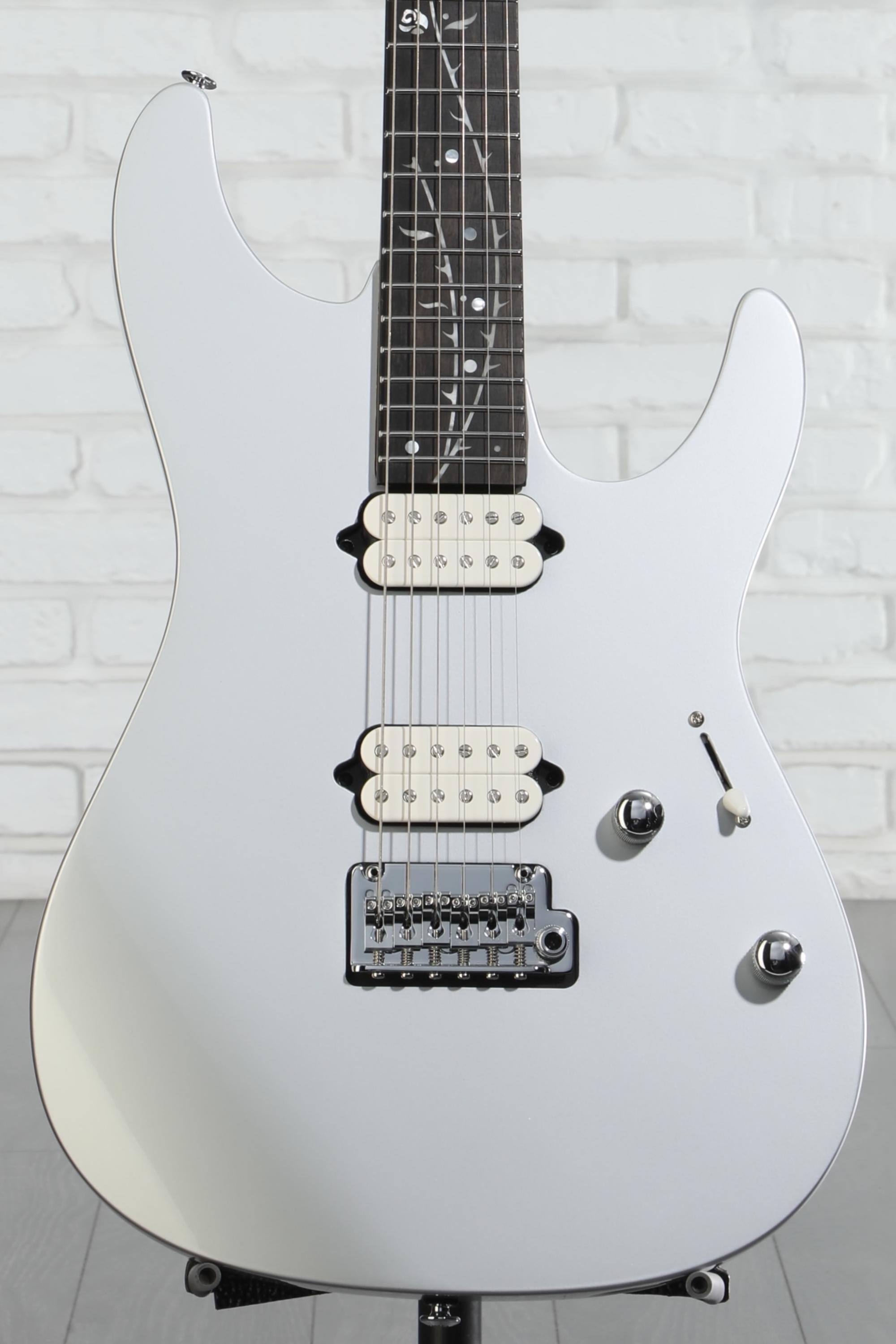 Ibanez TOD10 Tim Henson Signature Electric Guitar - Classic Silver