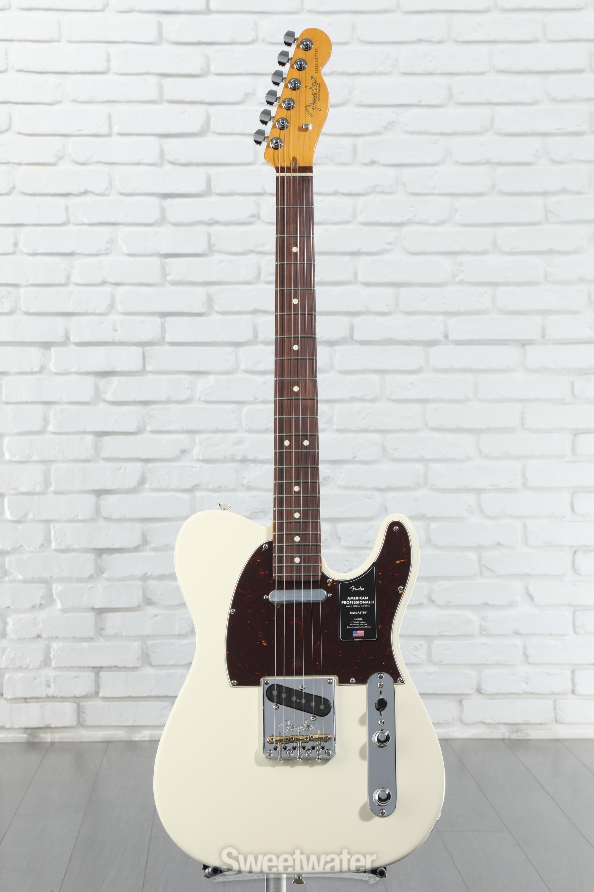 Fender American Professional II Telecaster - Olympic White Fender American Professional II Telecaster - Olympic White