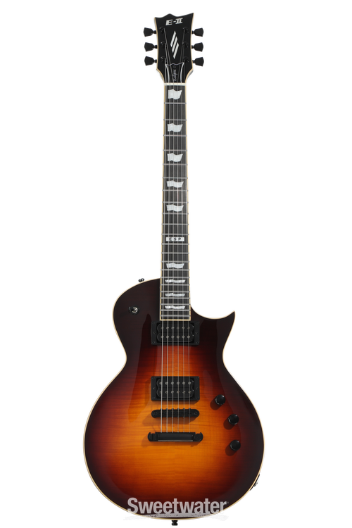 ESP E-II Eclipse Full Thickness Electric Guitar - Tobacco Sunburst
