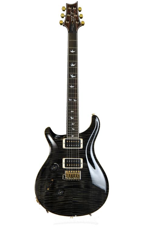 PRS Custom 24 30th Anniversary 10-Top - Gray Black, Left