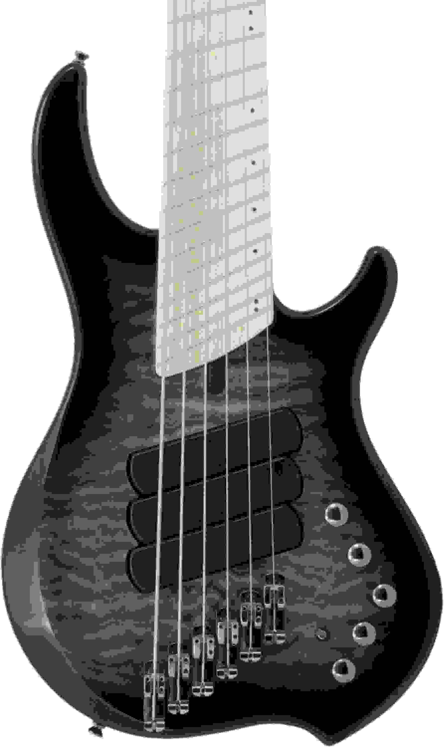 Dingwall Guitars Combustion 6string Electric Bass 2tone Black Burst with Maple Fingerboard