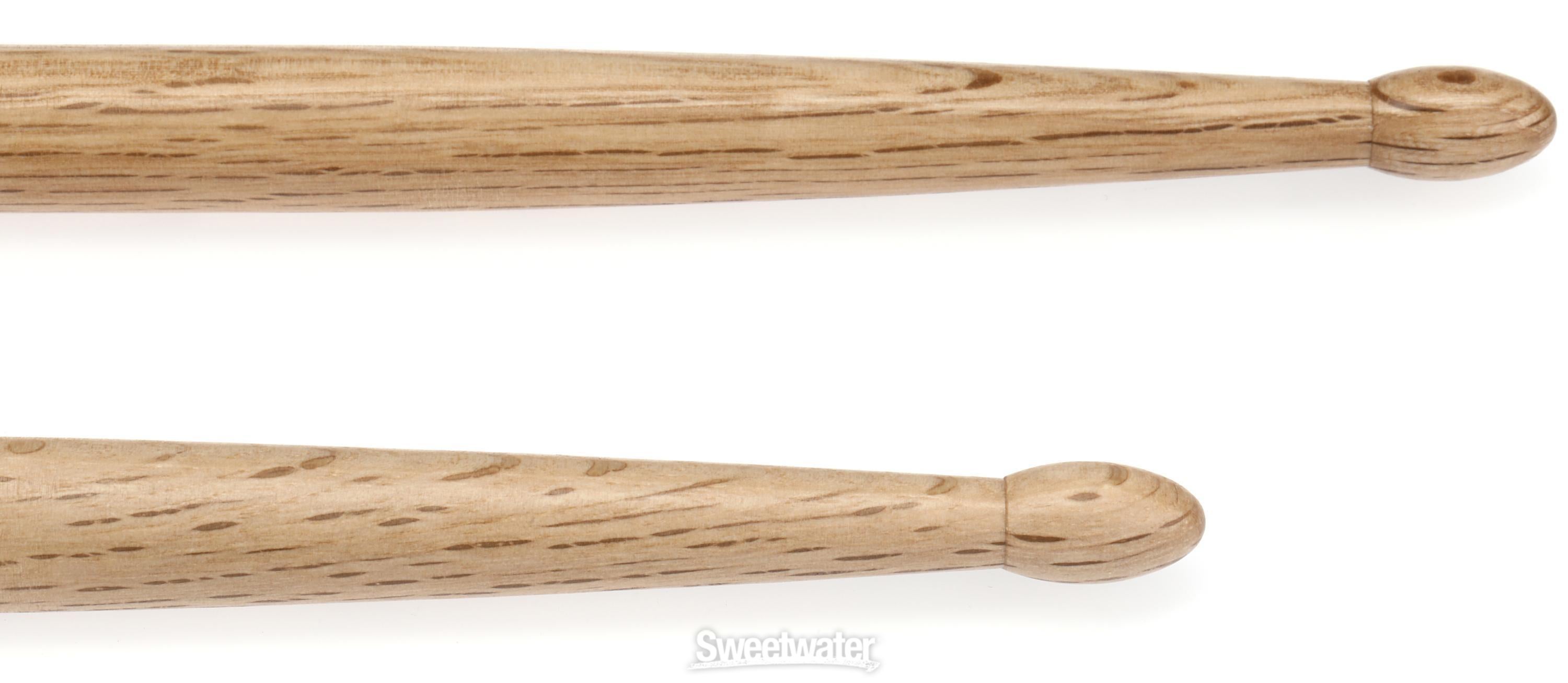 Promark Classic Attack Drumsticks - Shira Kashi Oak - 5A - Wood Tip