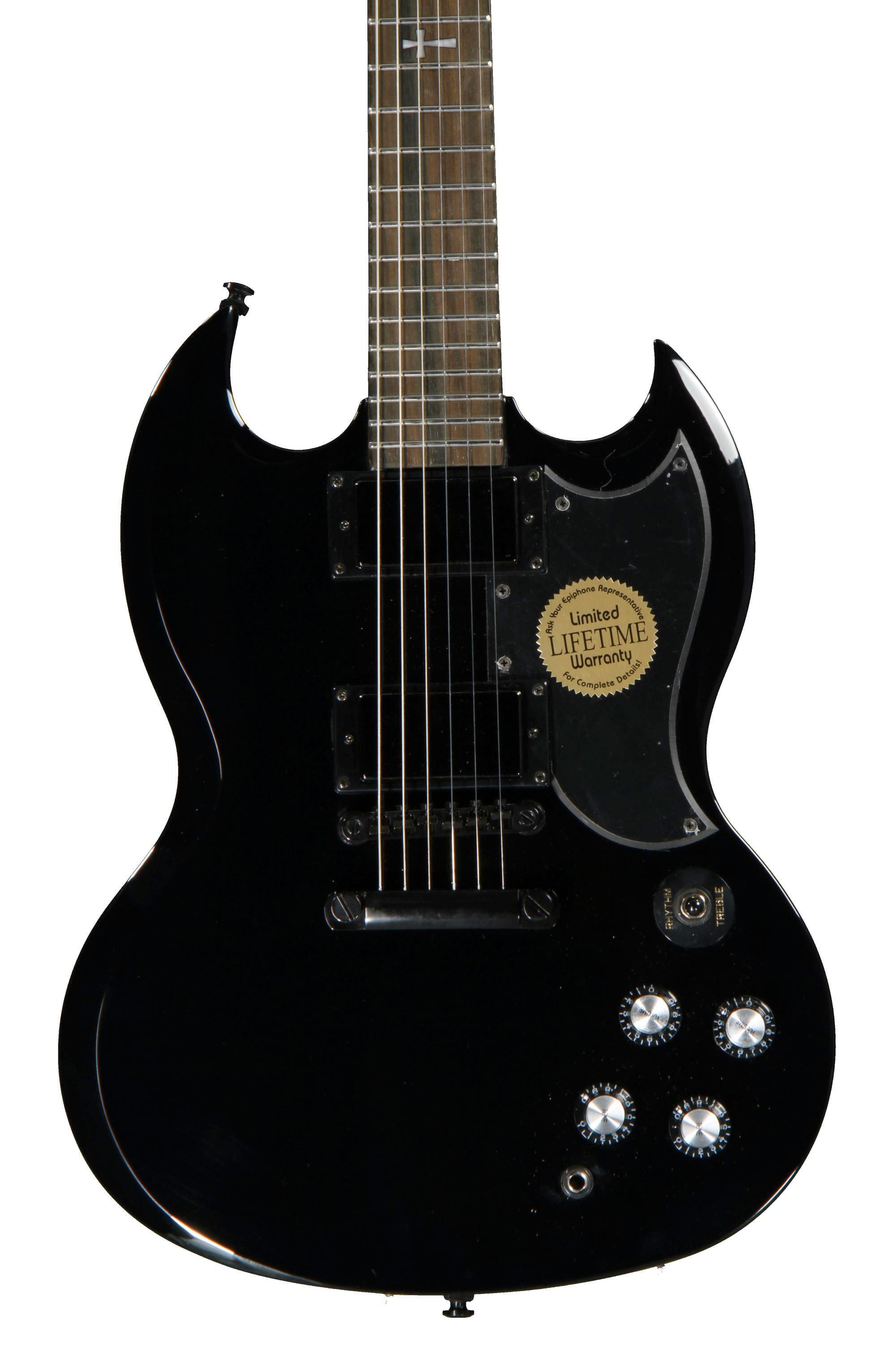 Epiphone Tony Iommi Signature G-400 - Ebony Reviews | Sweetwater